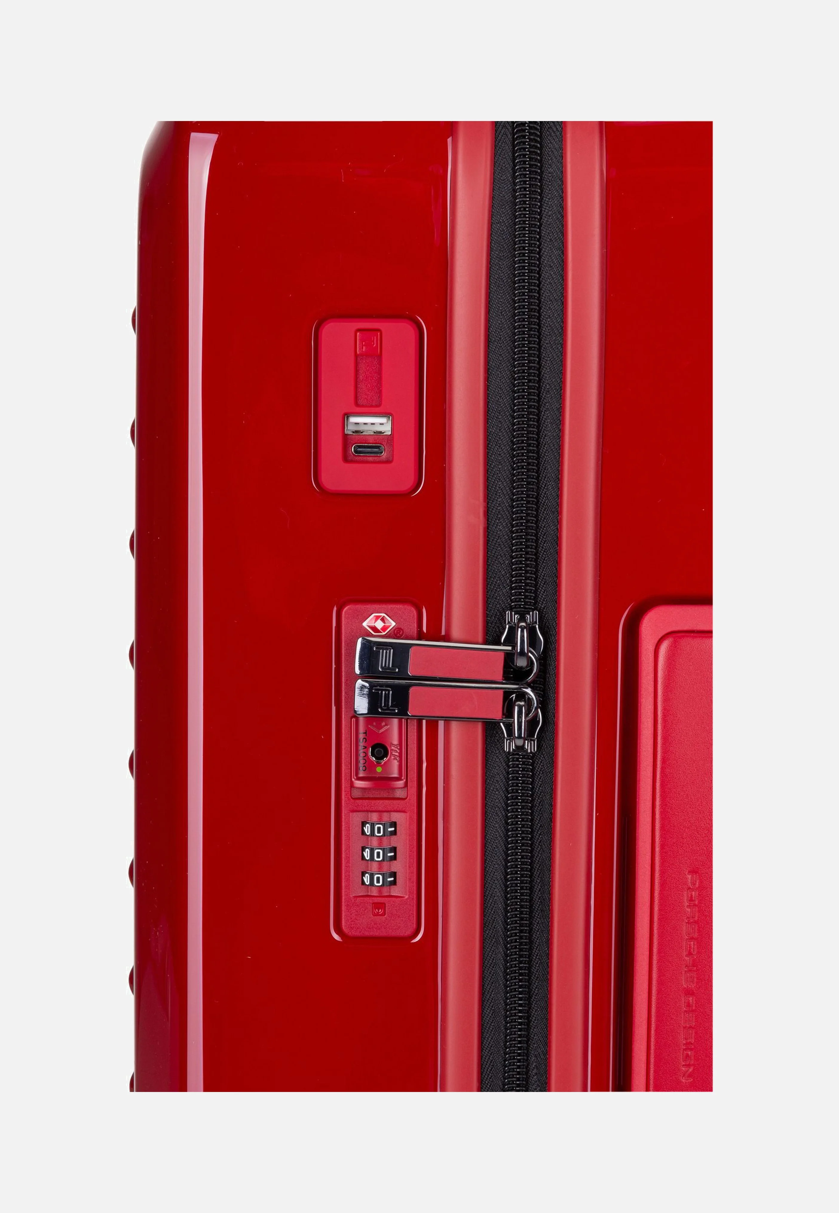 Roadster 4W Trolley S Carmine Red - Koffer - Image 7