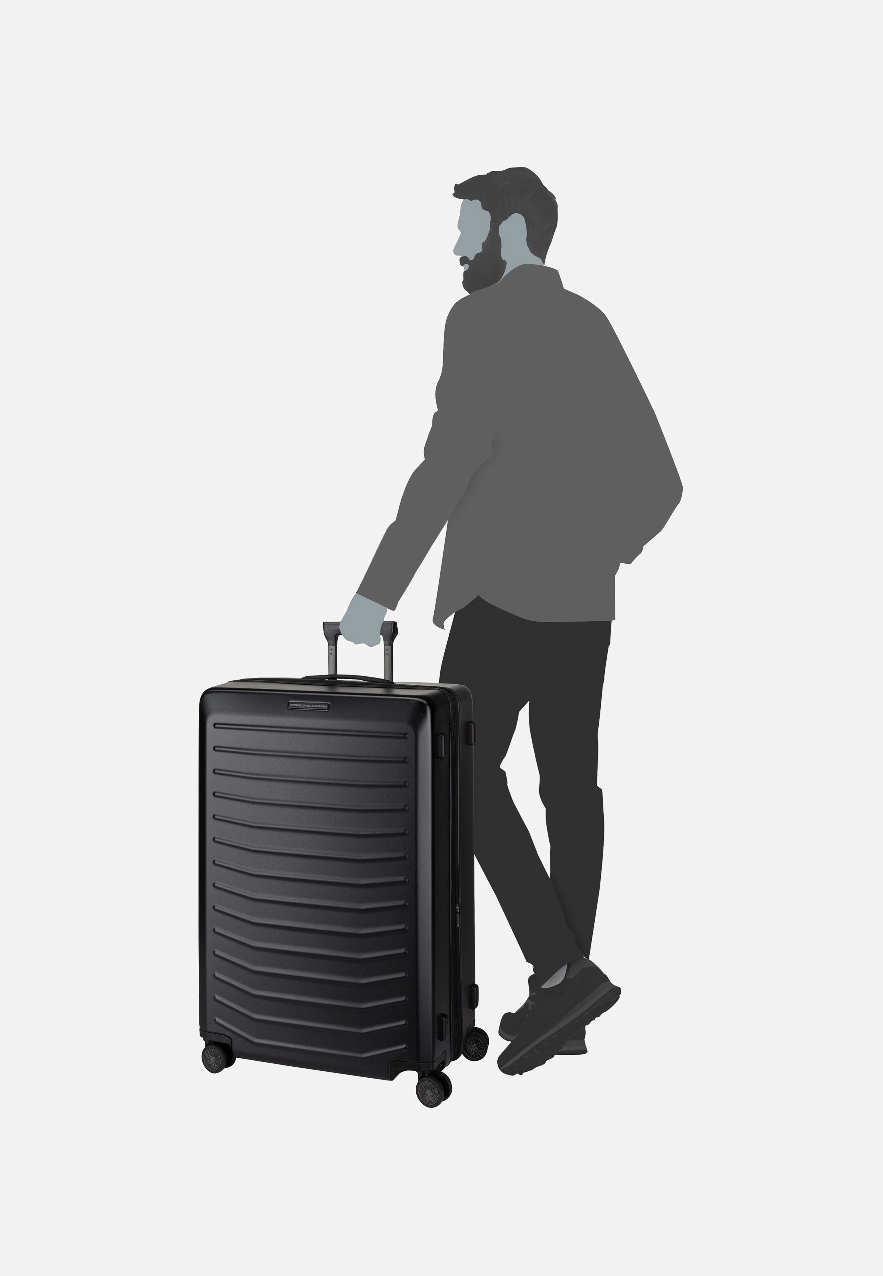 Roadster 4W Trolley XL Black - Koffer - Image 8