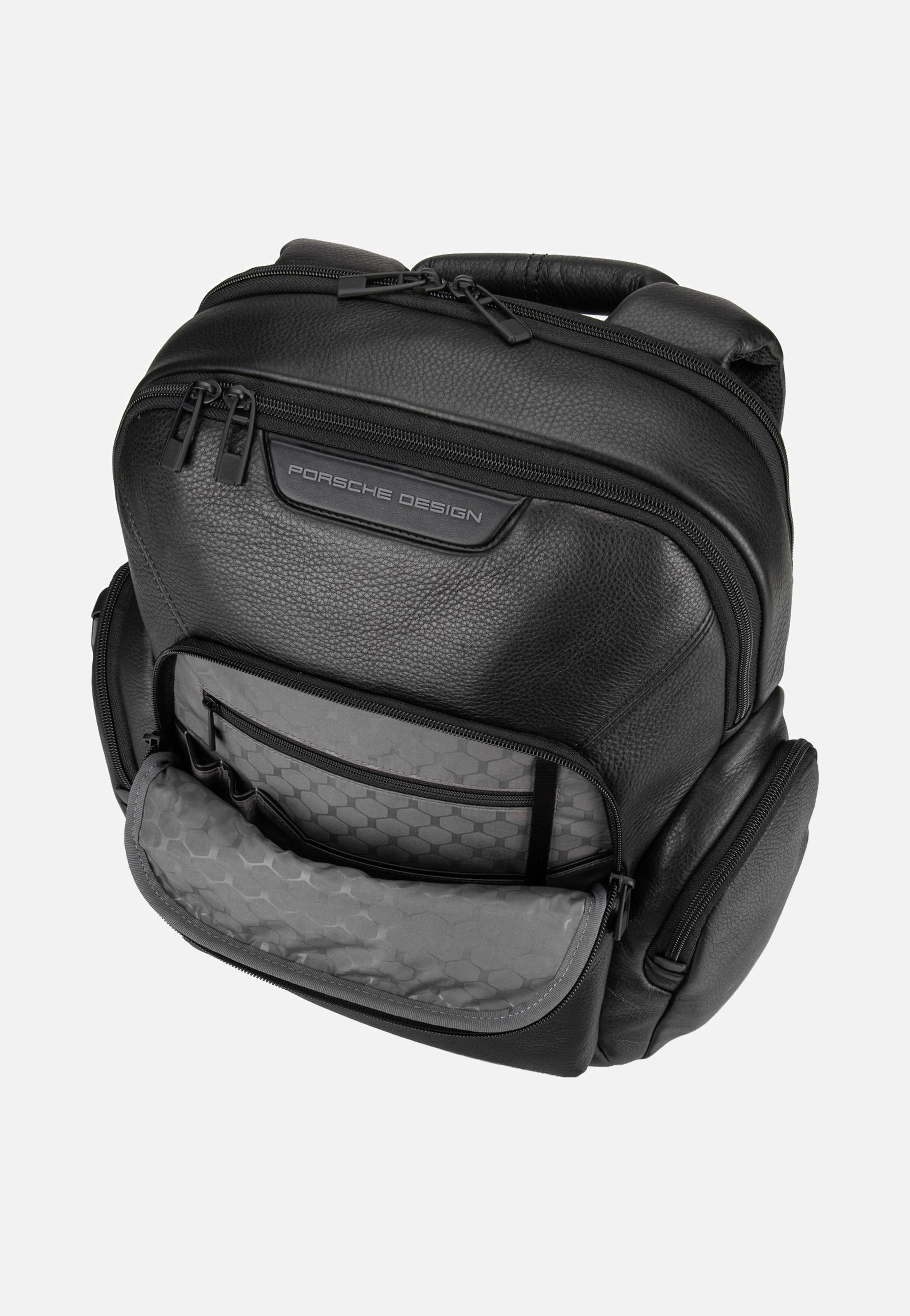 Roadster Leather Evo Backpack Black - Rucksack - Image 5