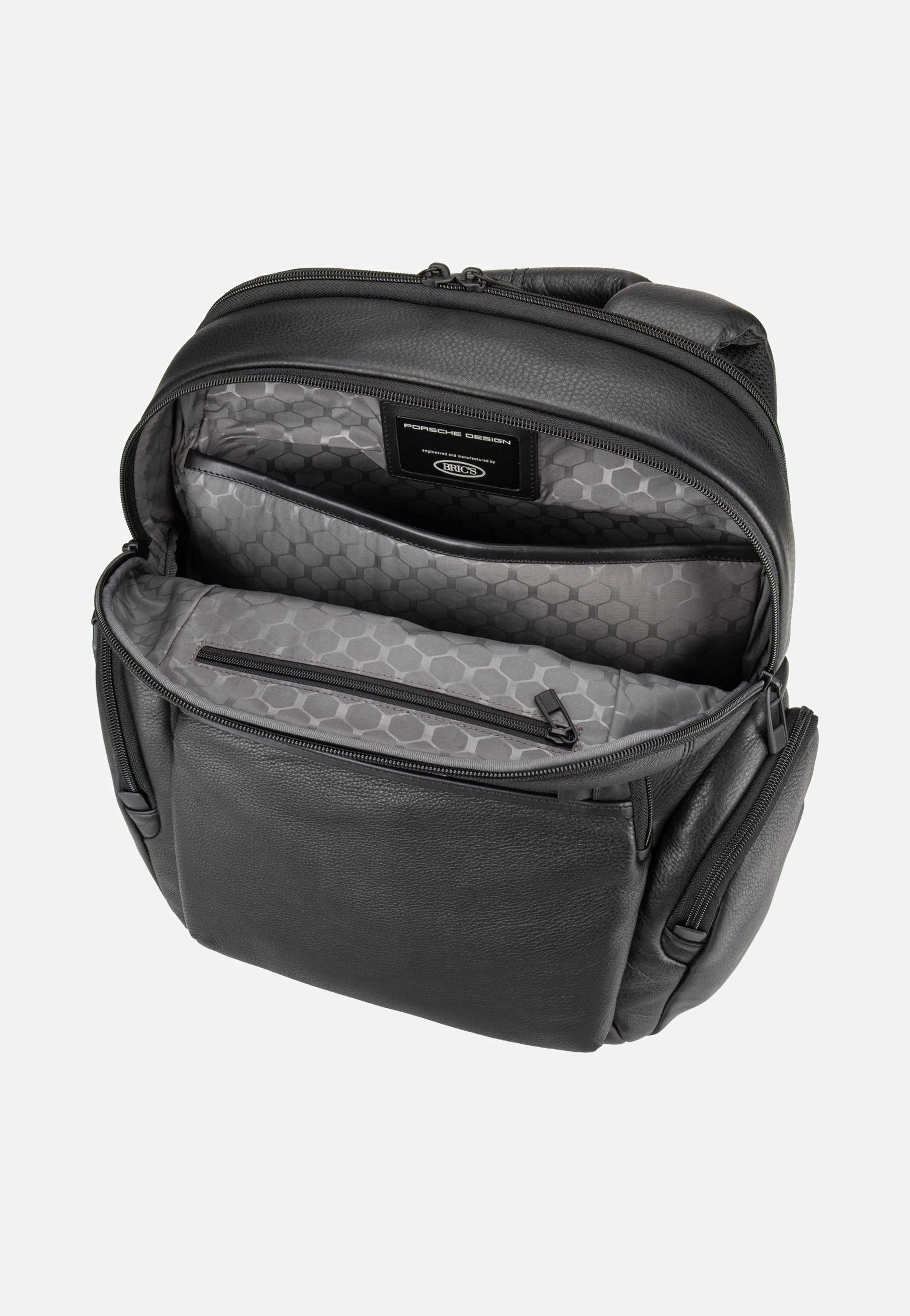 Roadster Leather Evo Backpack Black - Rucksack - Image 6