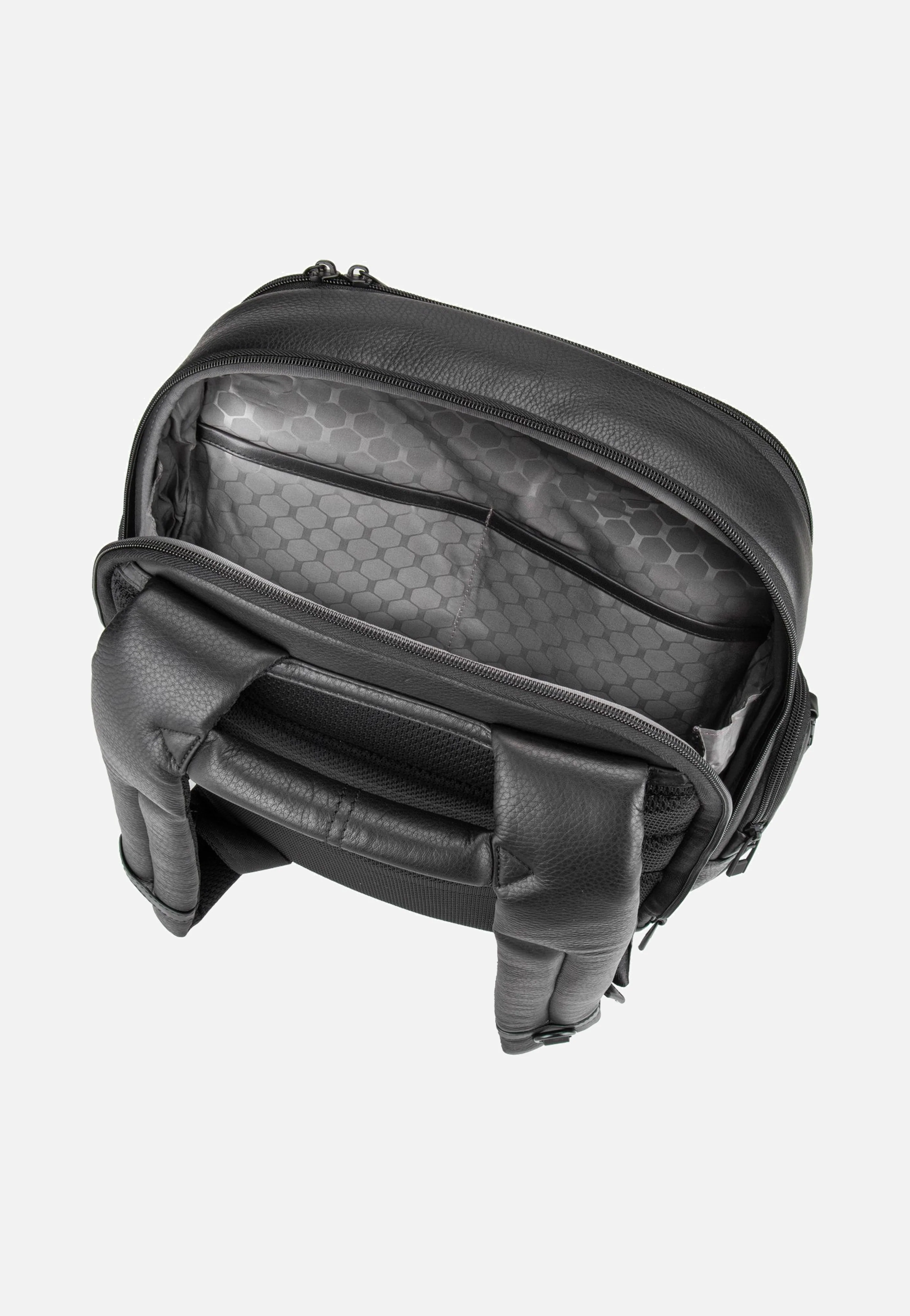 Roadster Leather Evo Backpack Black - Rucksack - Image 7