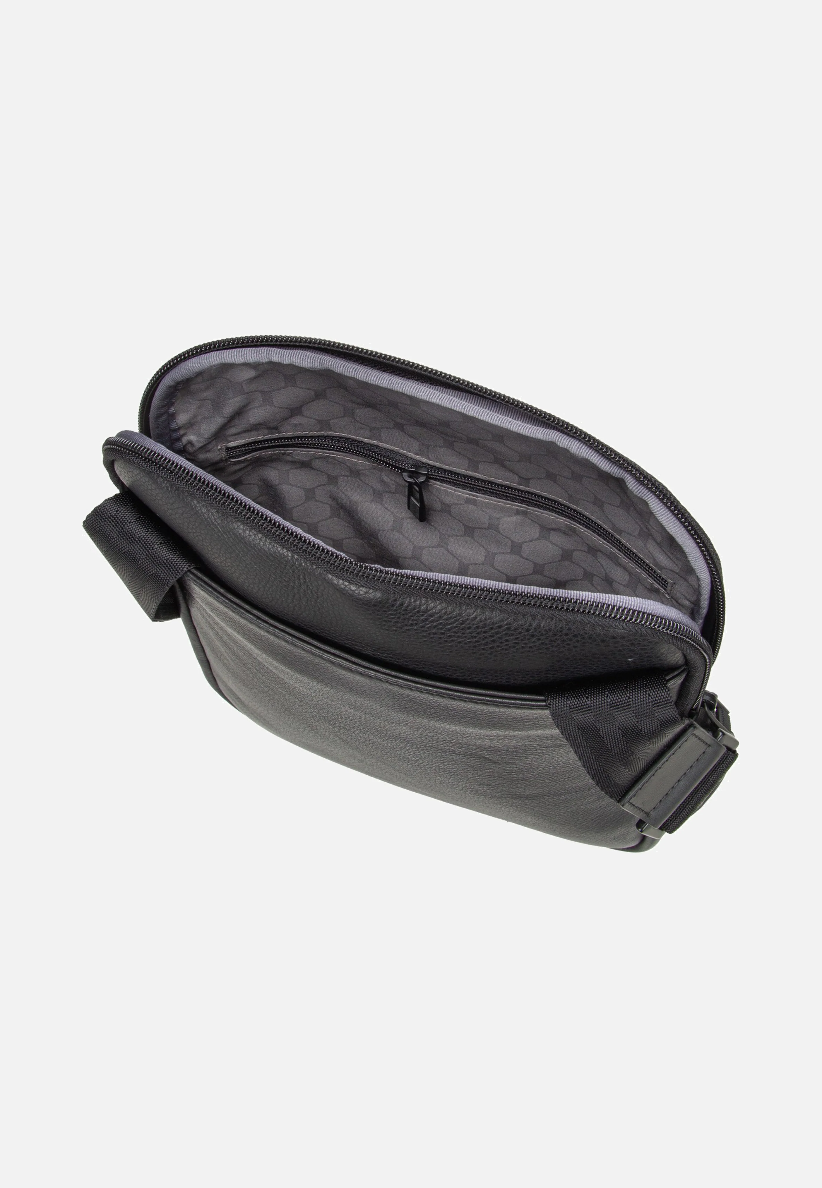 Roadster Leather Evo Shoulder Black - Crossbody Bag - Image 7