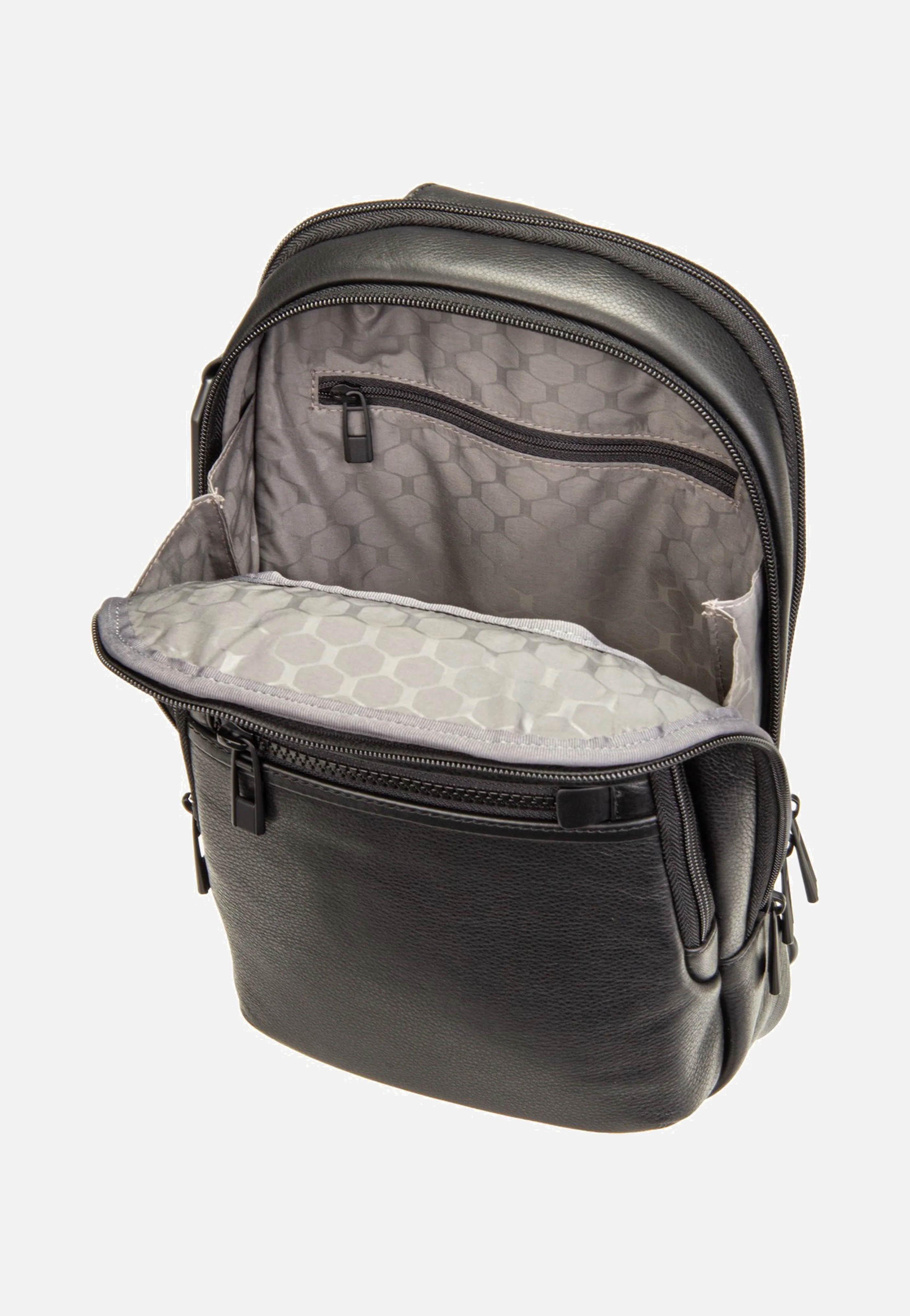 Roadster Leather Evo Sling Bag Black - Sling Bag - Image 6