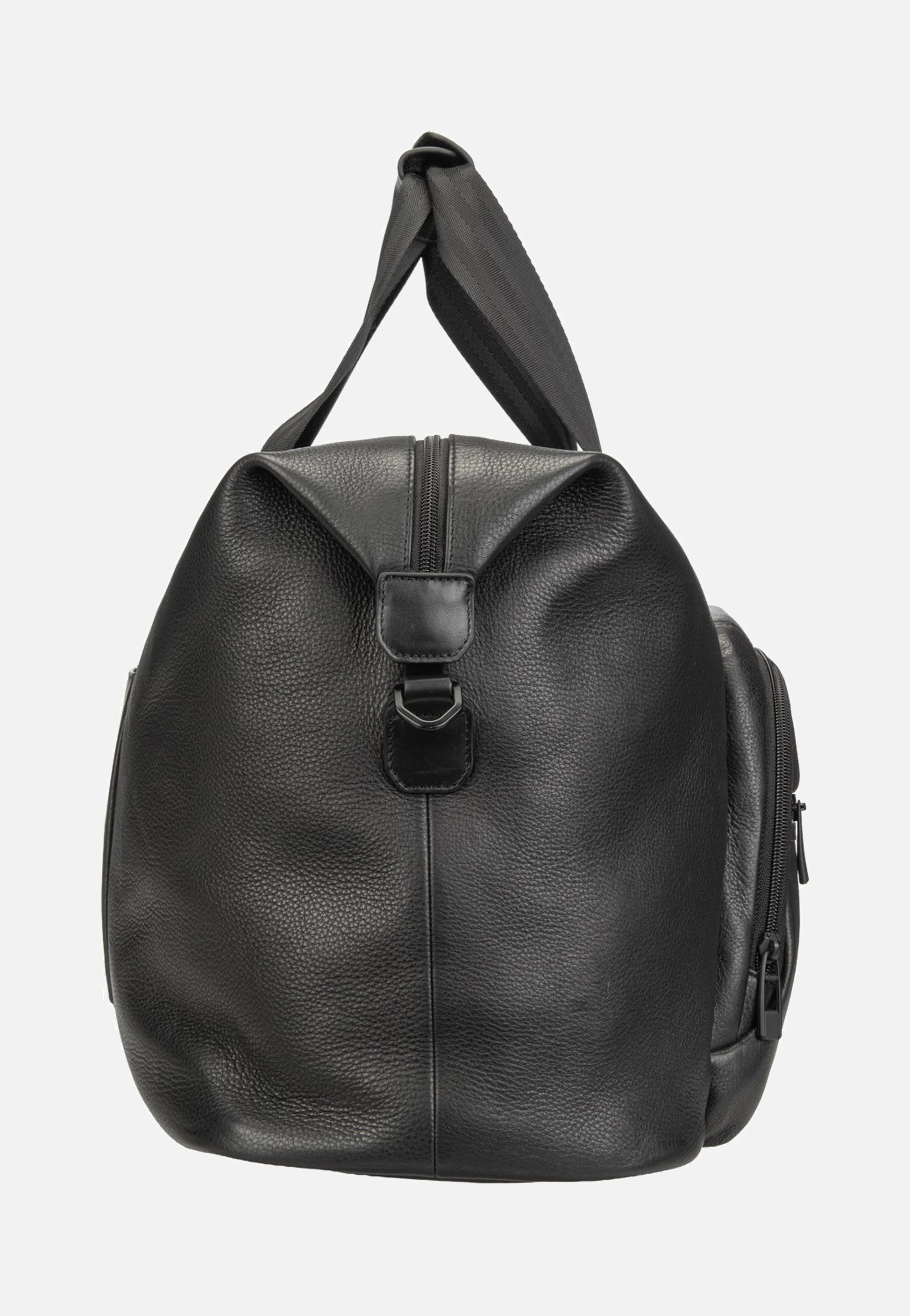 Roadster Leather Evo Weekender Black - Dufflebag - Image 4