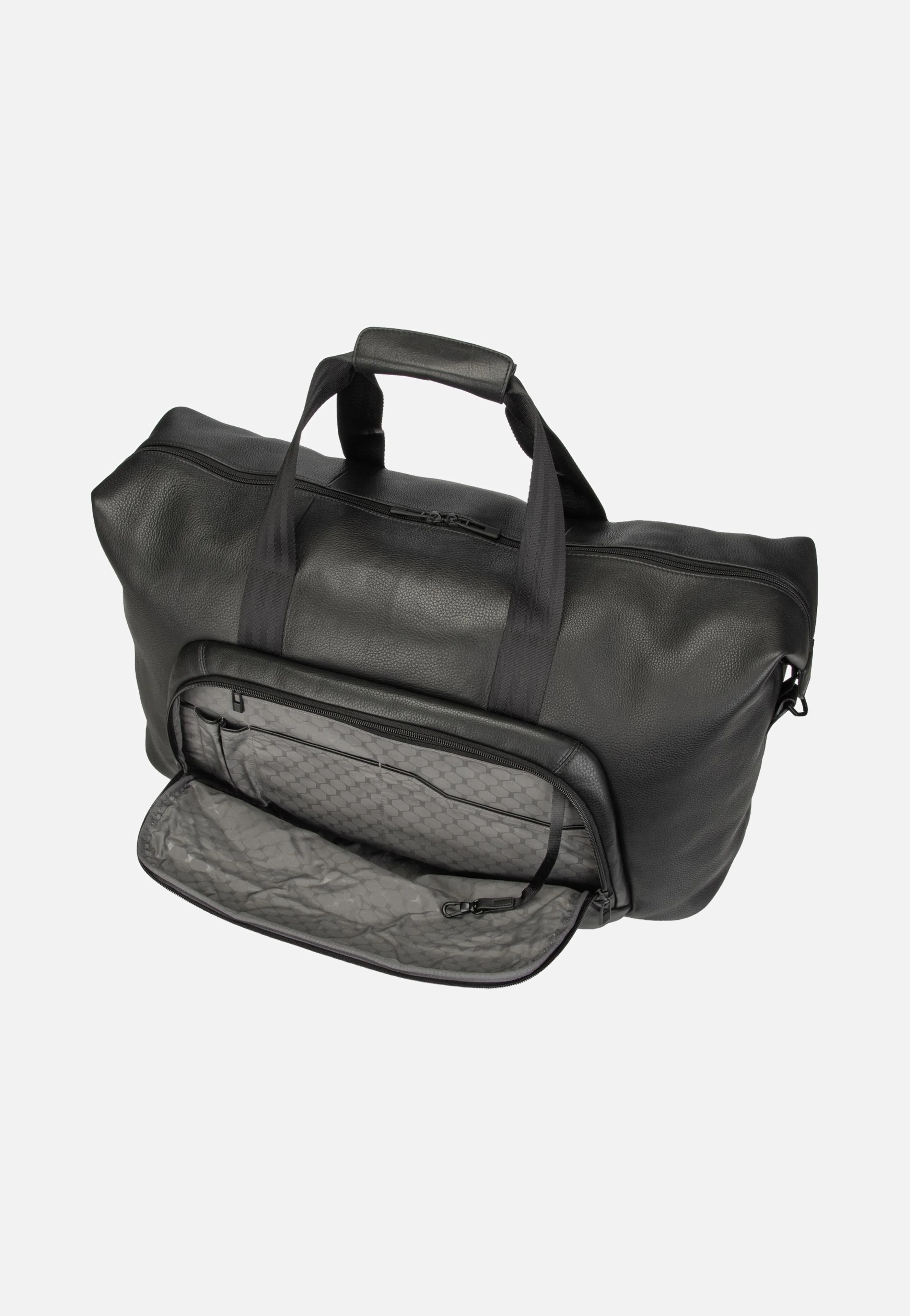 Roadster Leather Evo Weekender Black - Dufflebag - Image 5