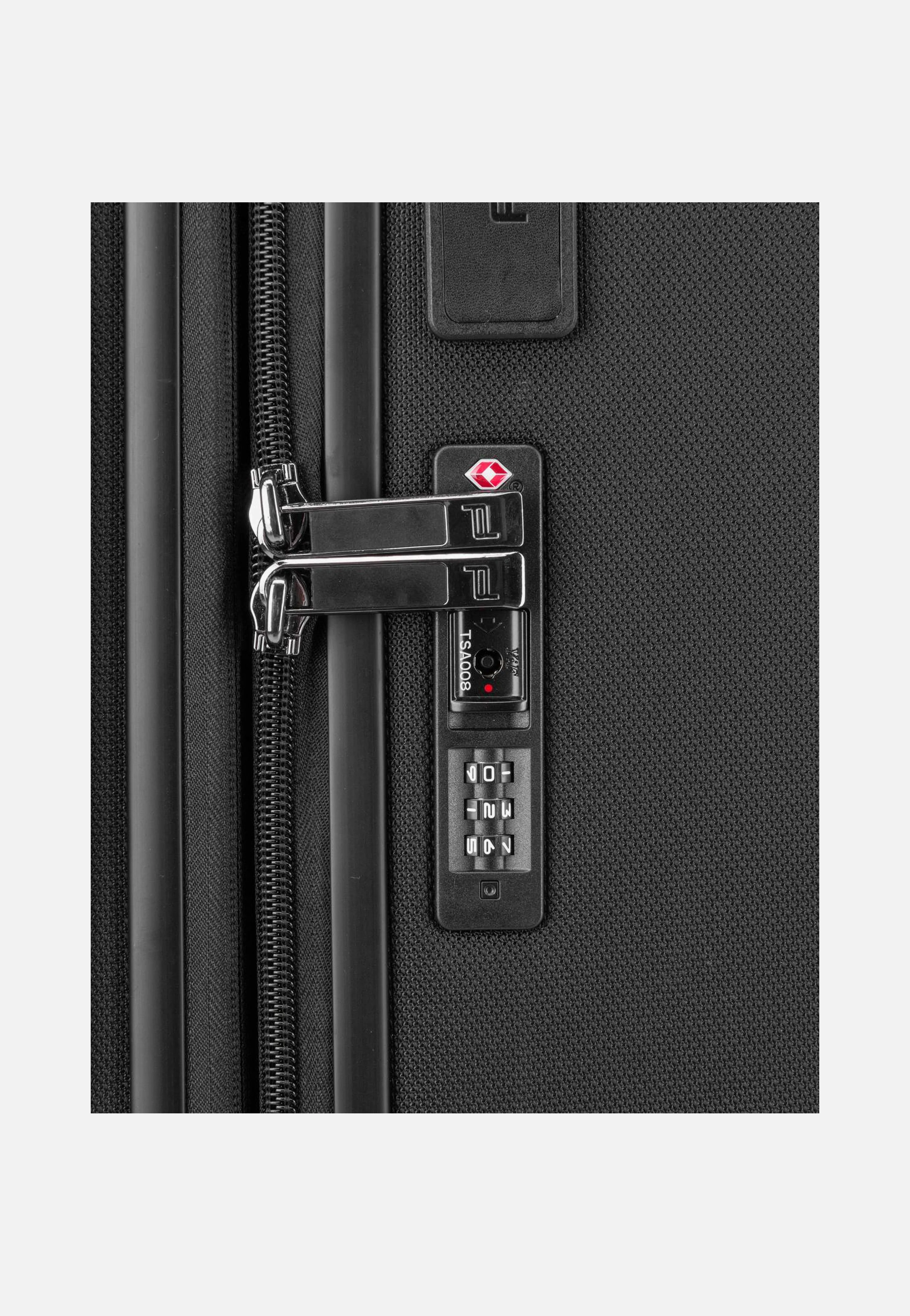 Roadster Nylon 4W Trolley M Exp Black - Koffer - Image 6