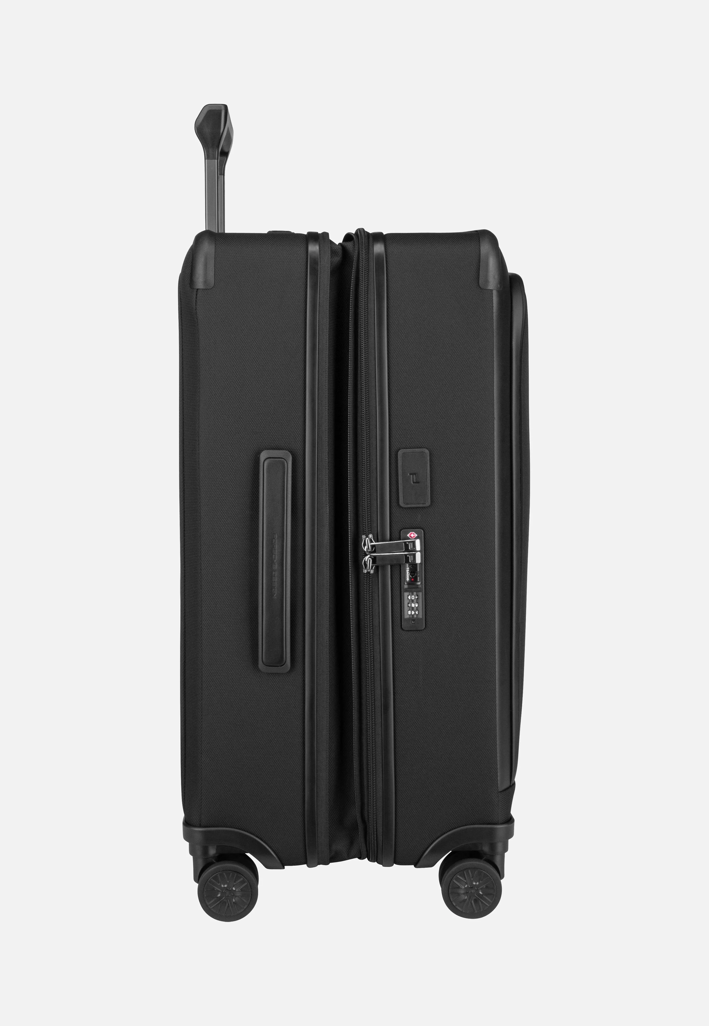Roadster Nylon 4W Trolley M Exp Black - Koffer - Image 7