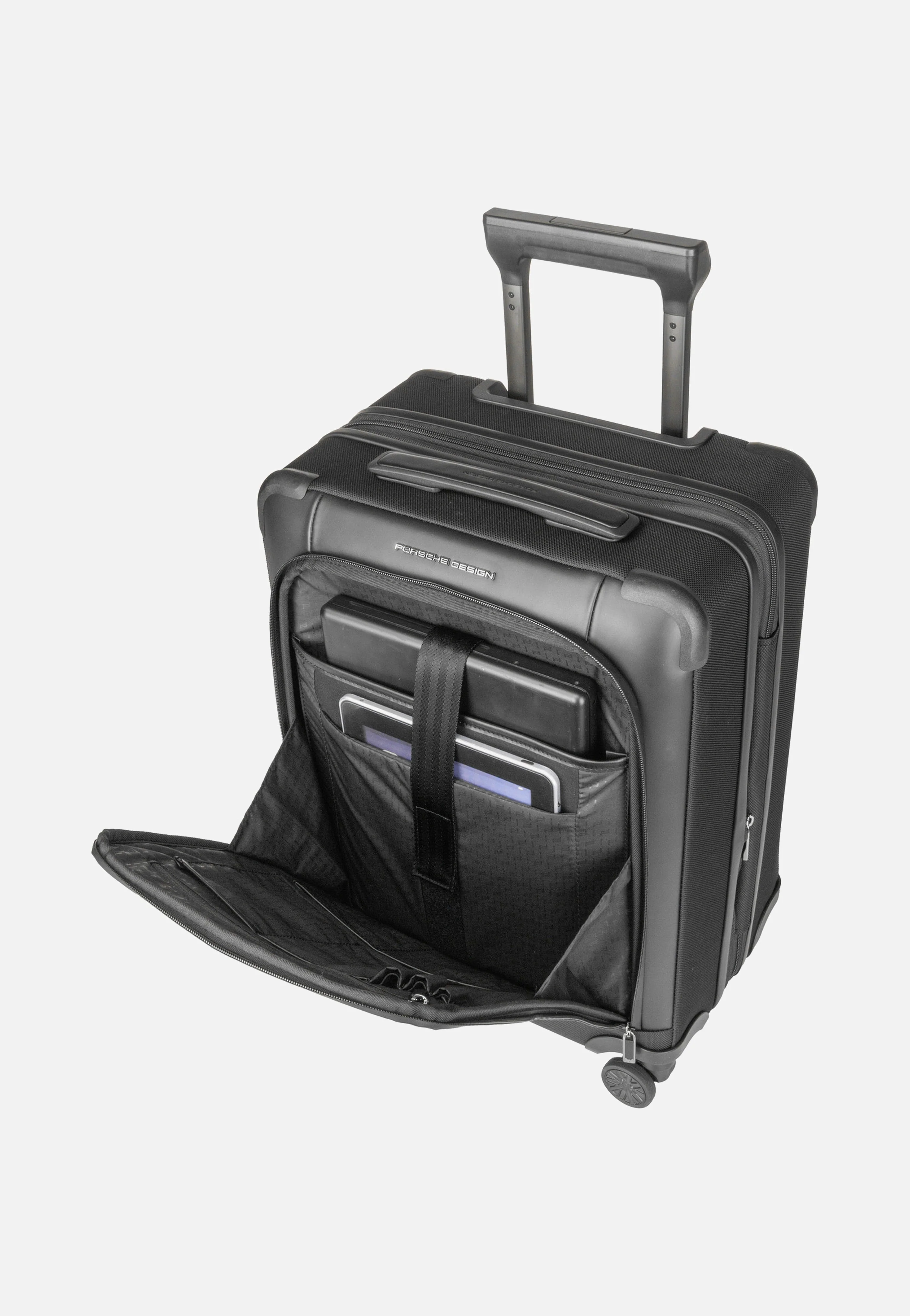 Roadster Nylon 4W Trolley S Exp Black - Koffer - Image 7