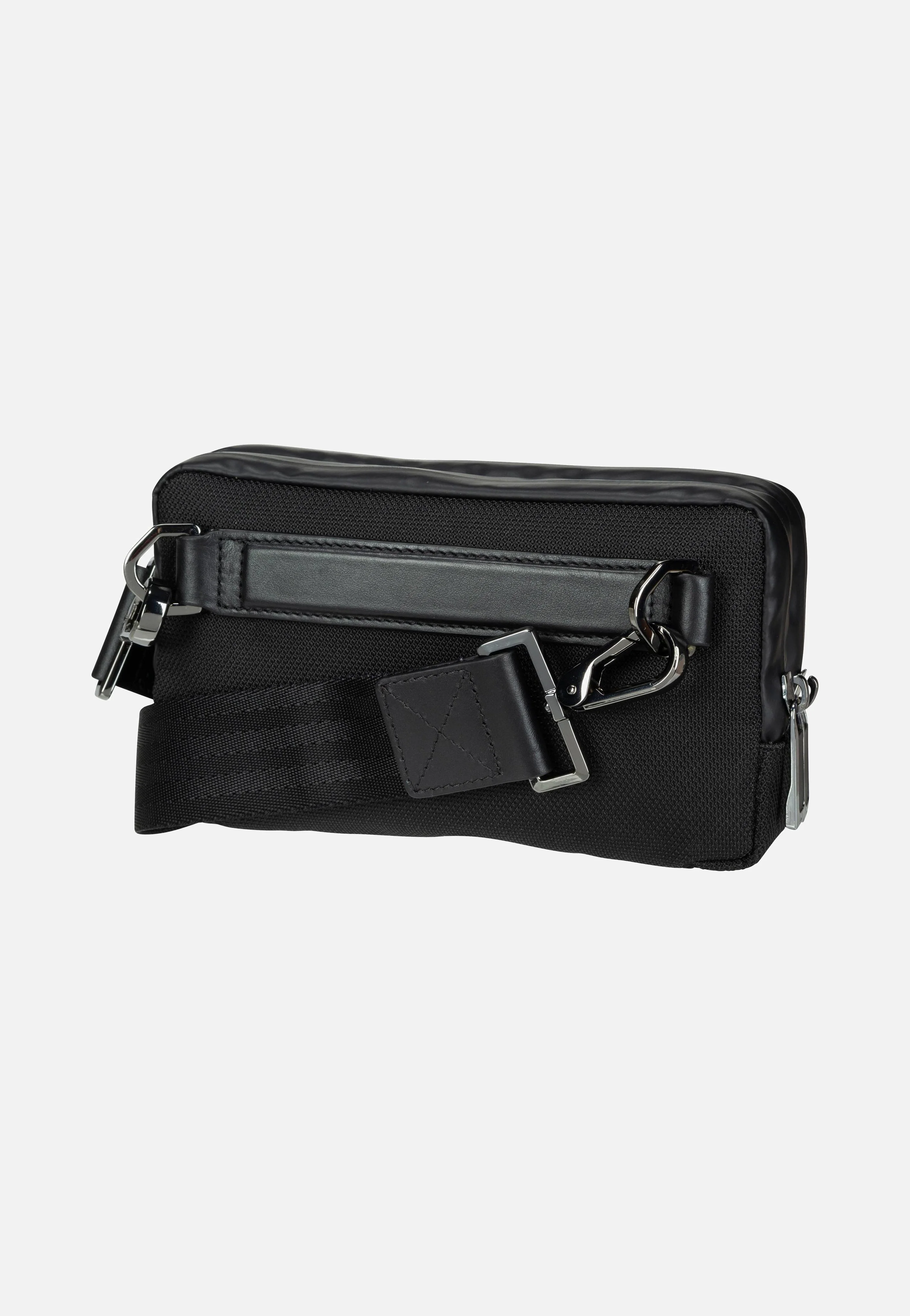 Roadster Nylon Travel Pouch Black - Sling Bag - Image 2