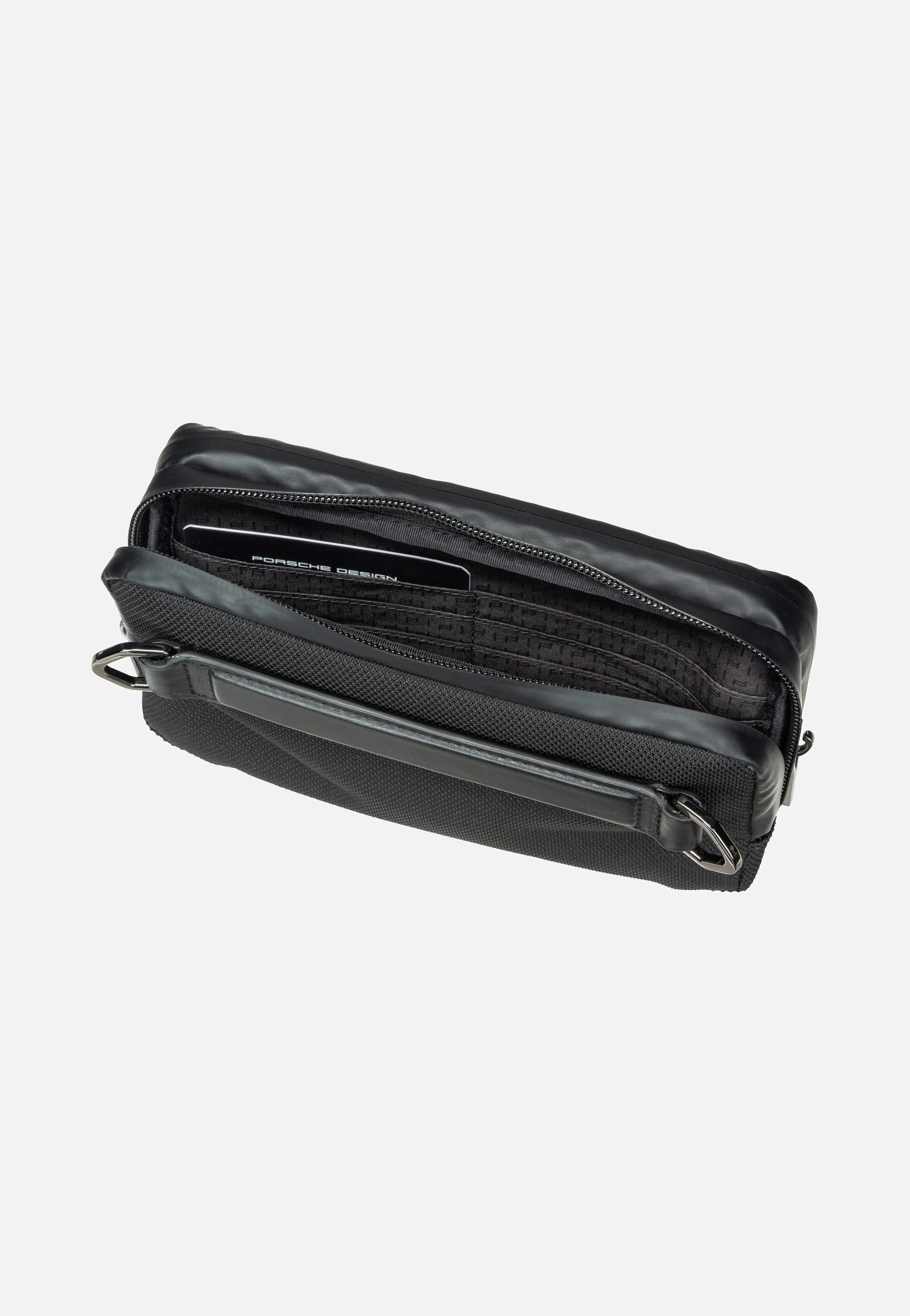 Roadster Nylon Travel Pouch Black - Sling Bag - Image 3