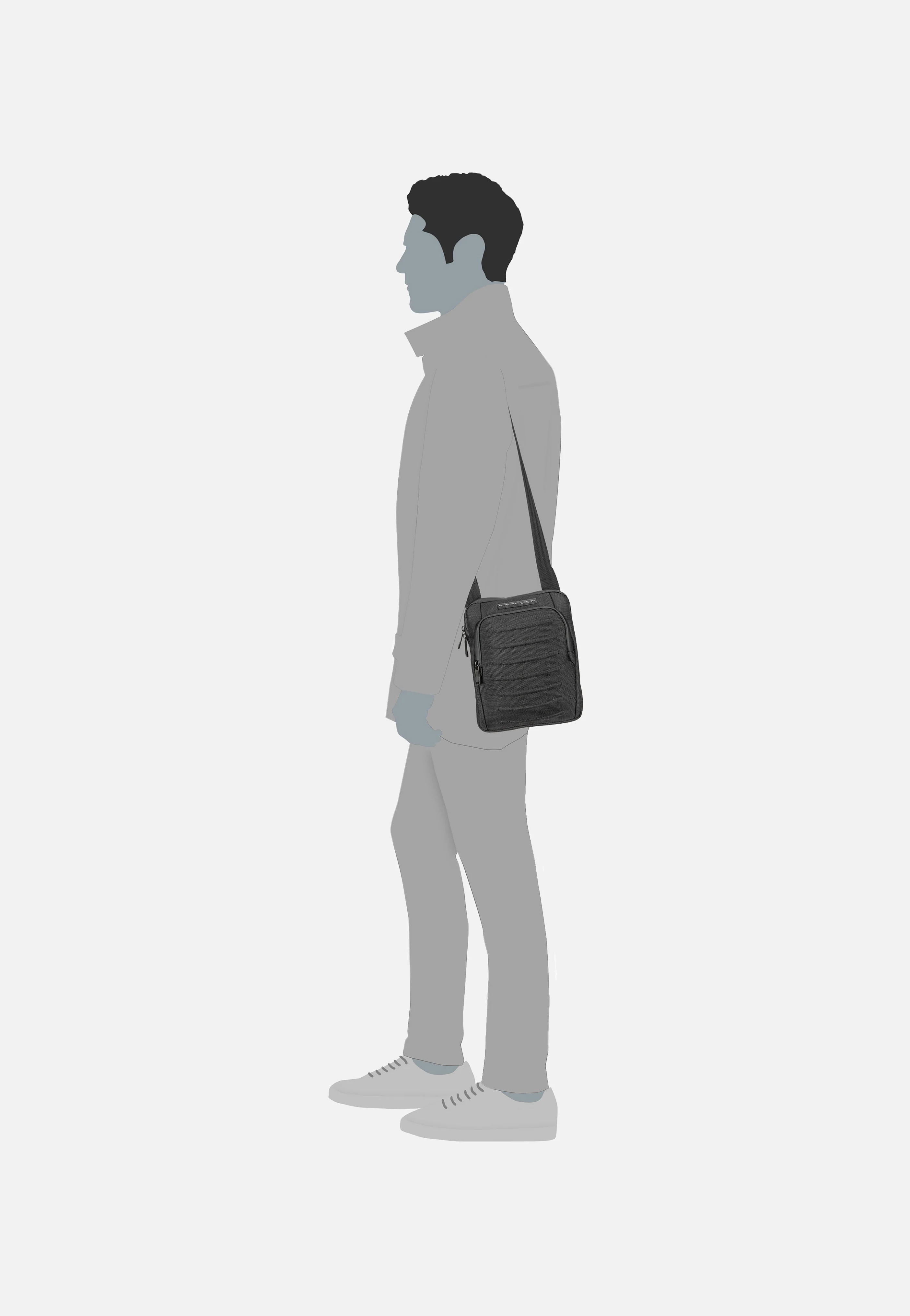 Roadster Pro S Black - Crossbody Bag - Image 7