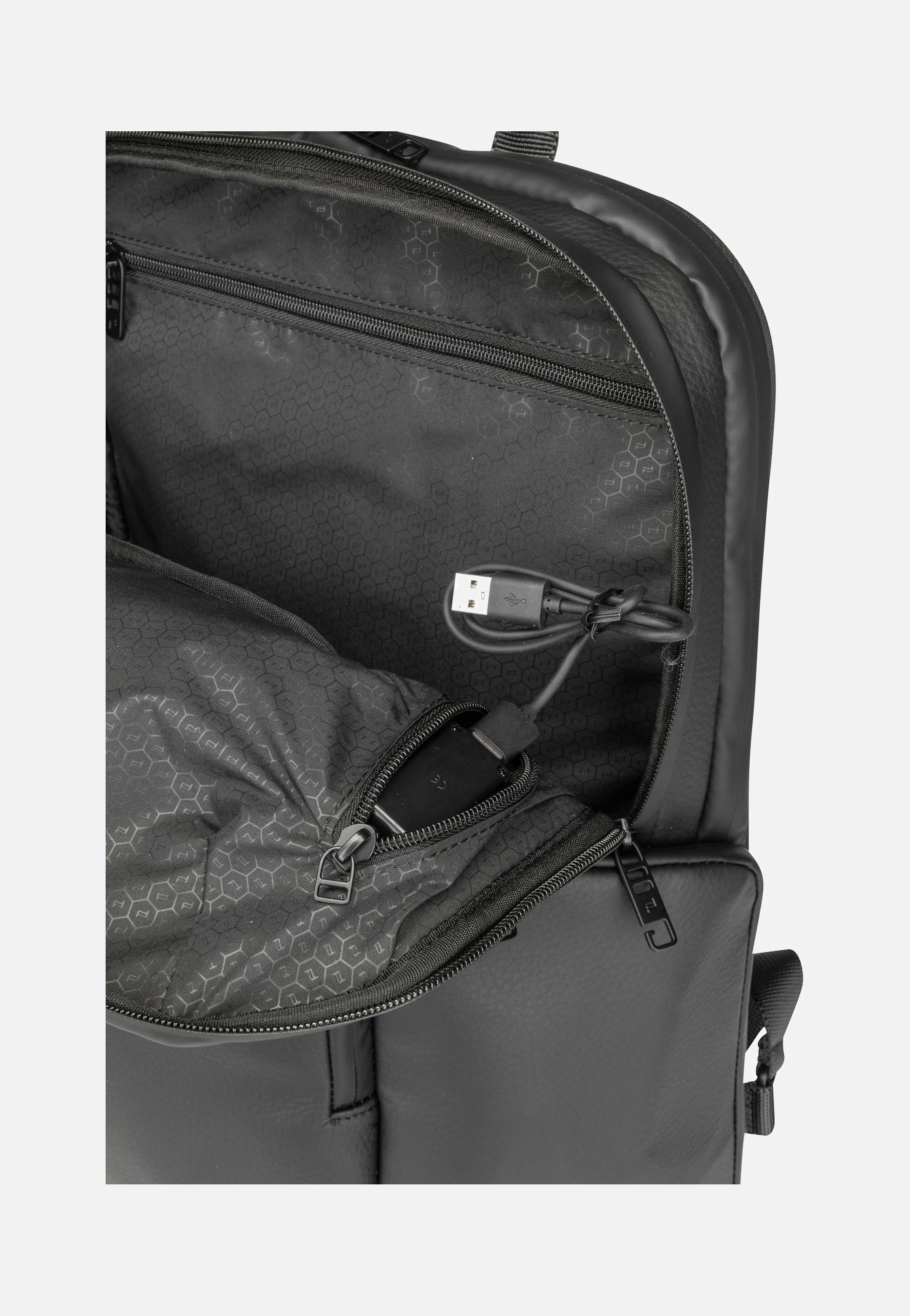 Urban Eco Leather M2 Black - Rucksack - Image 10