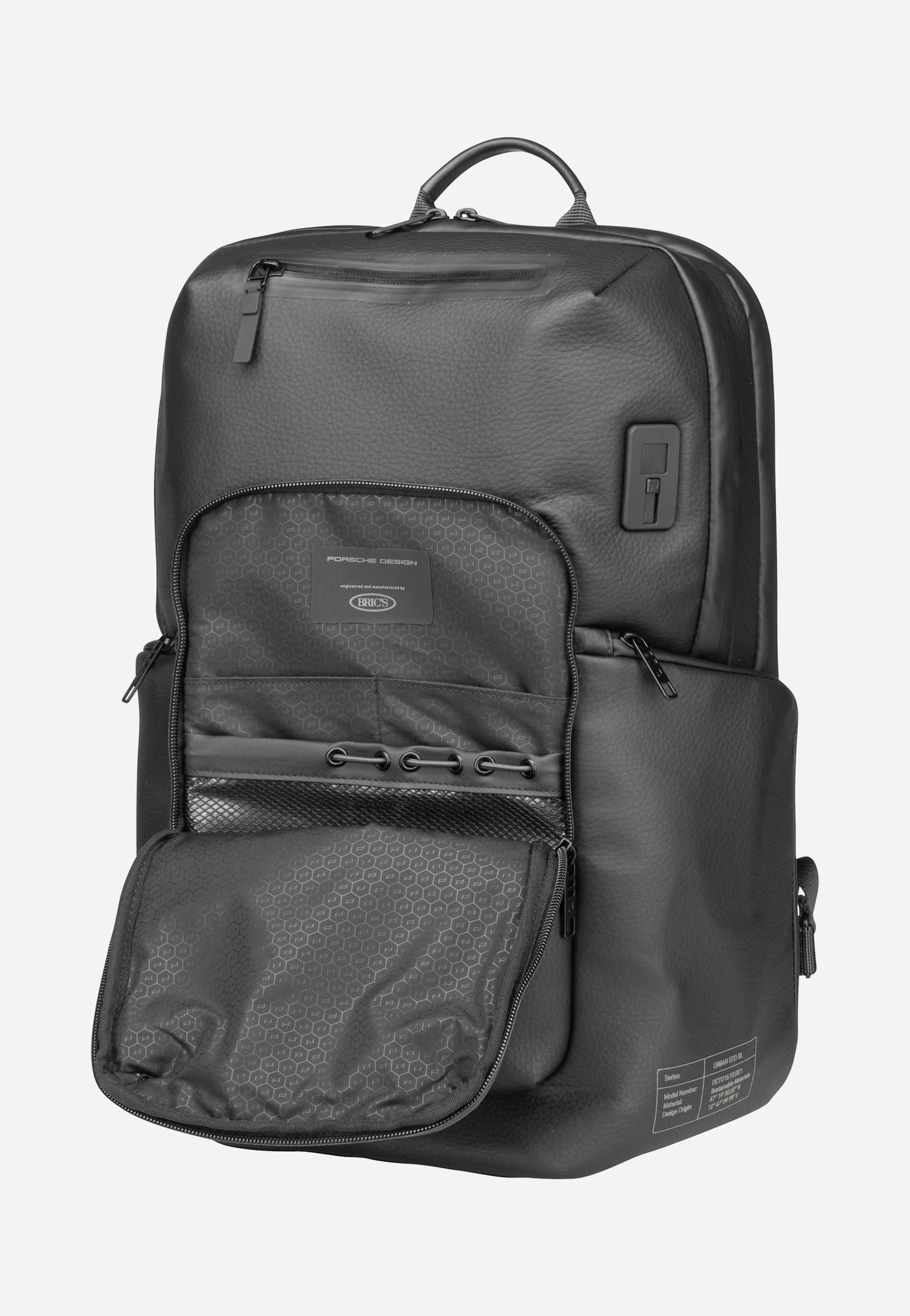 Urban Eco Leather M2 Black - Rucksack - Image 5