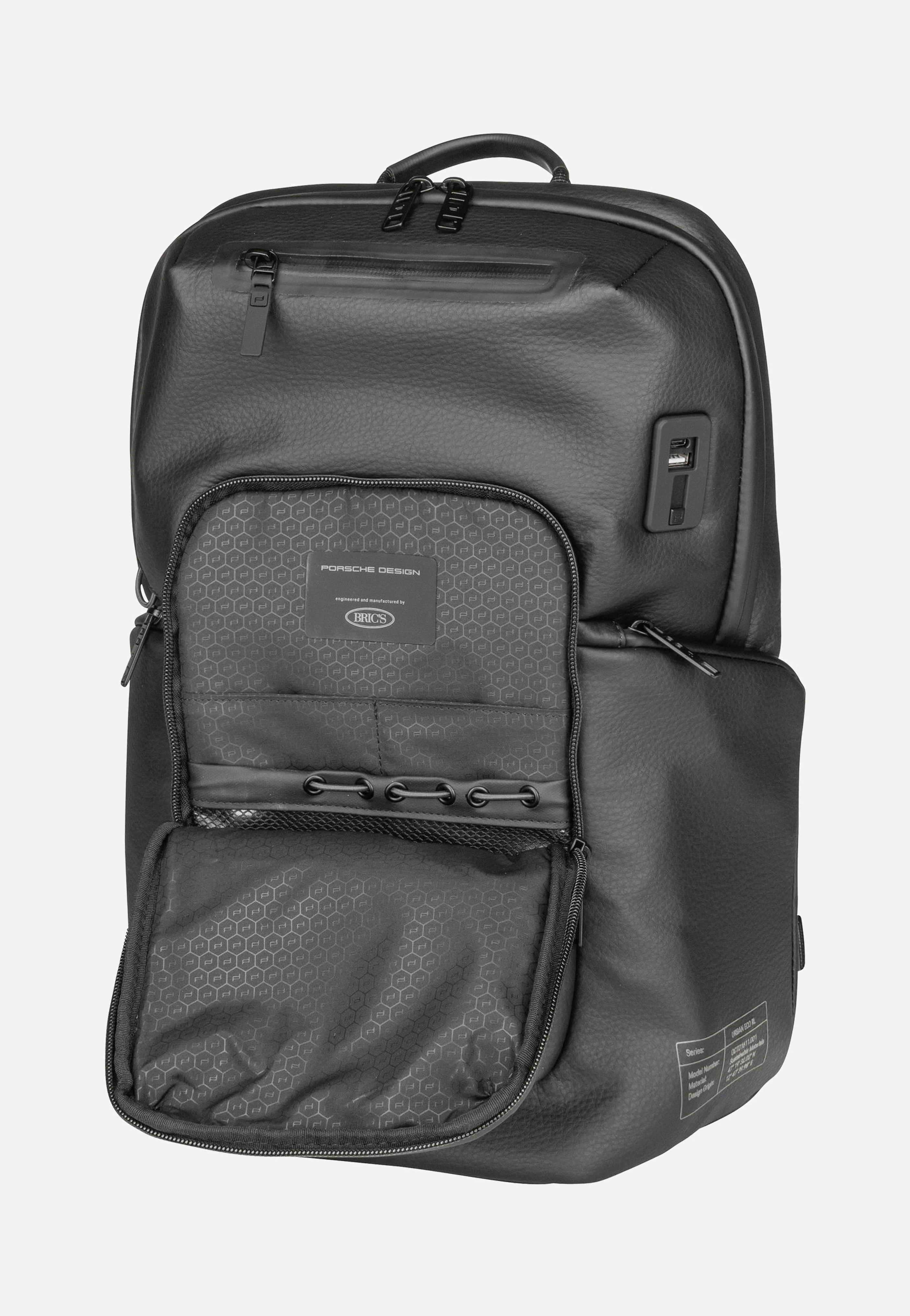 Urban Eco Leather S Black - Rucksack - Image 3