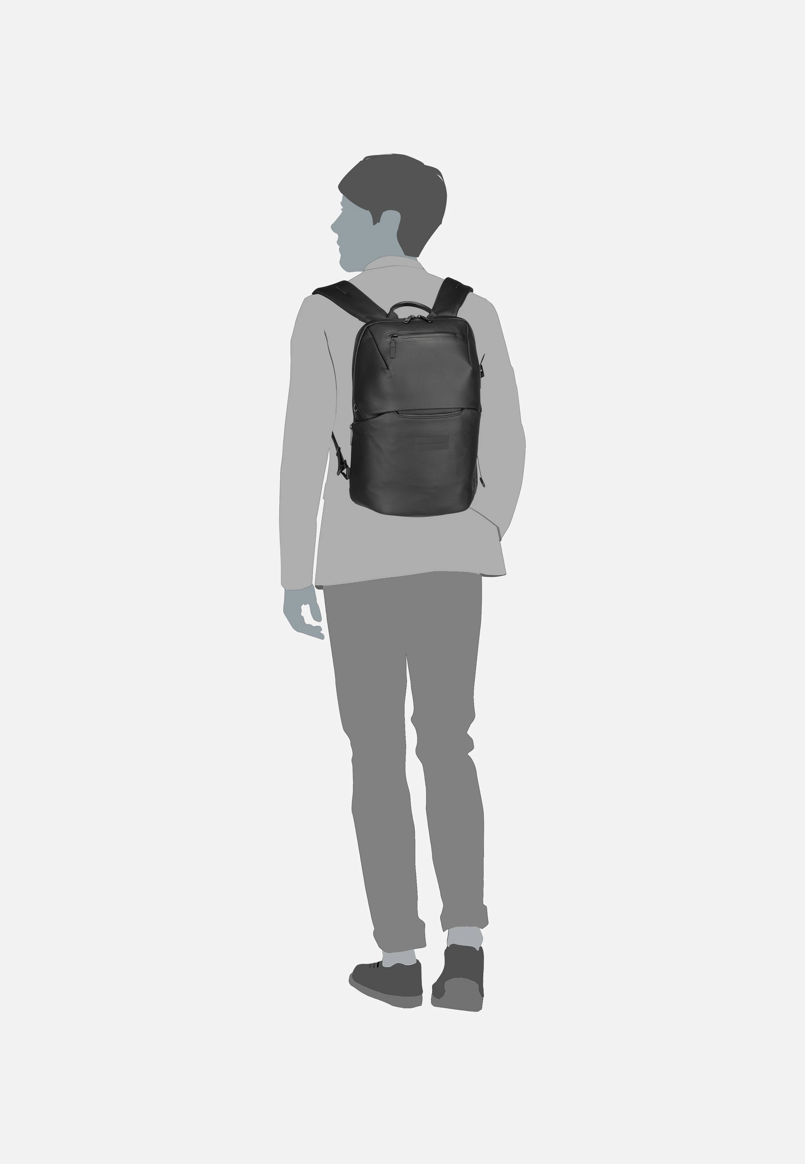 Urban Eco Leather XS Black - Rucksack - Image 11