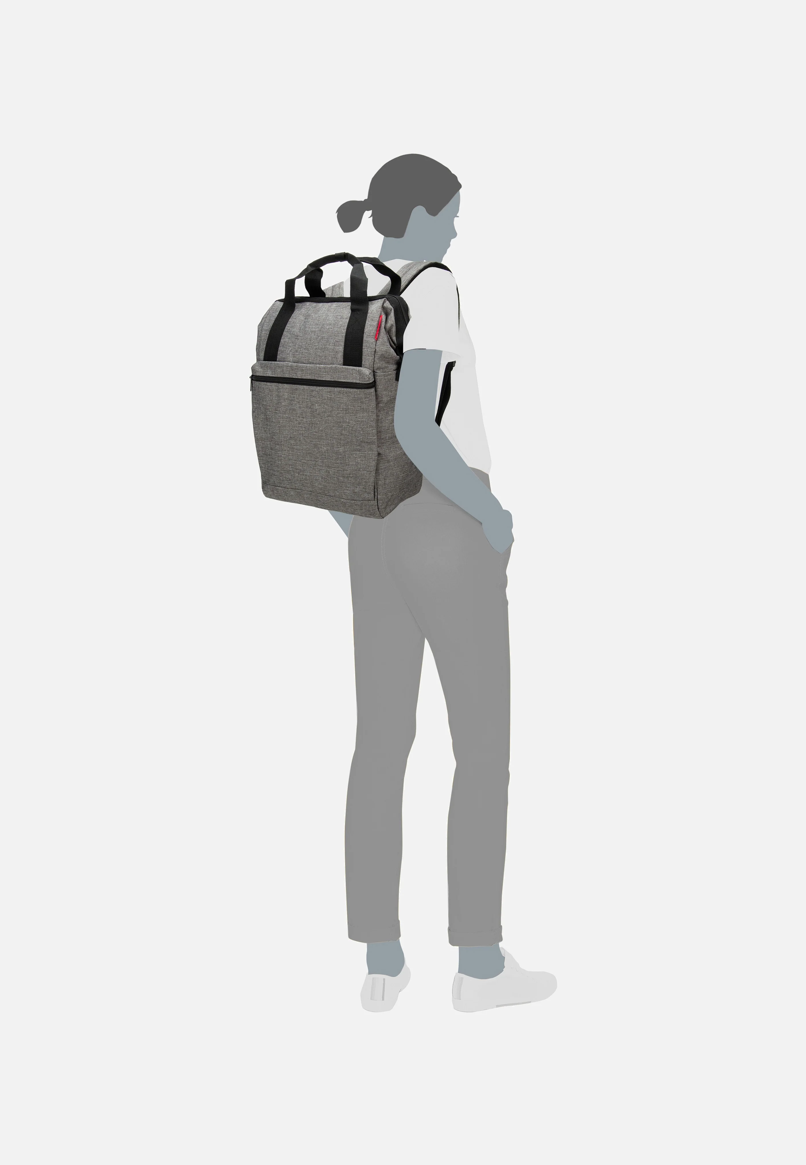 allrounder R large Twist Silver - Rucksack - Image 7