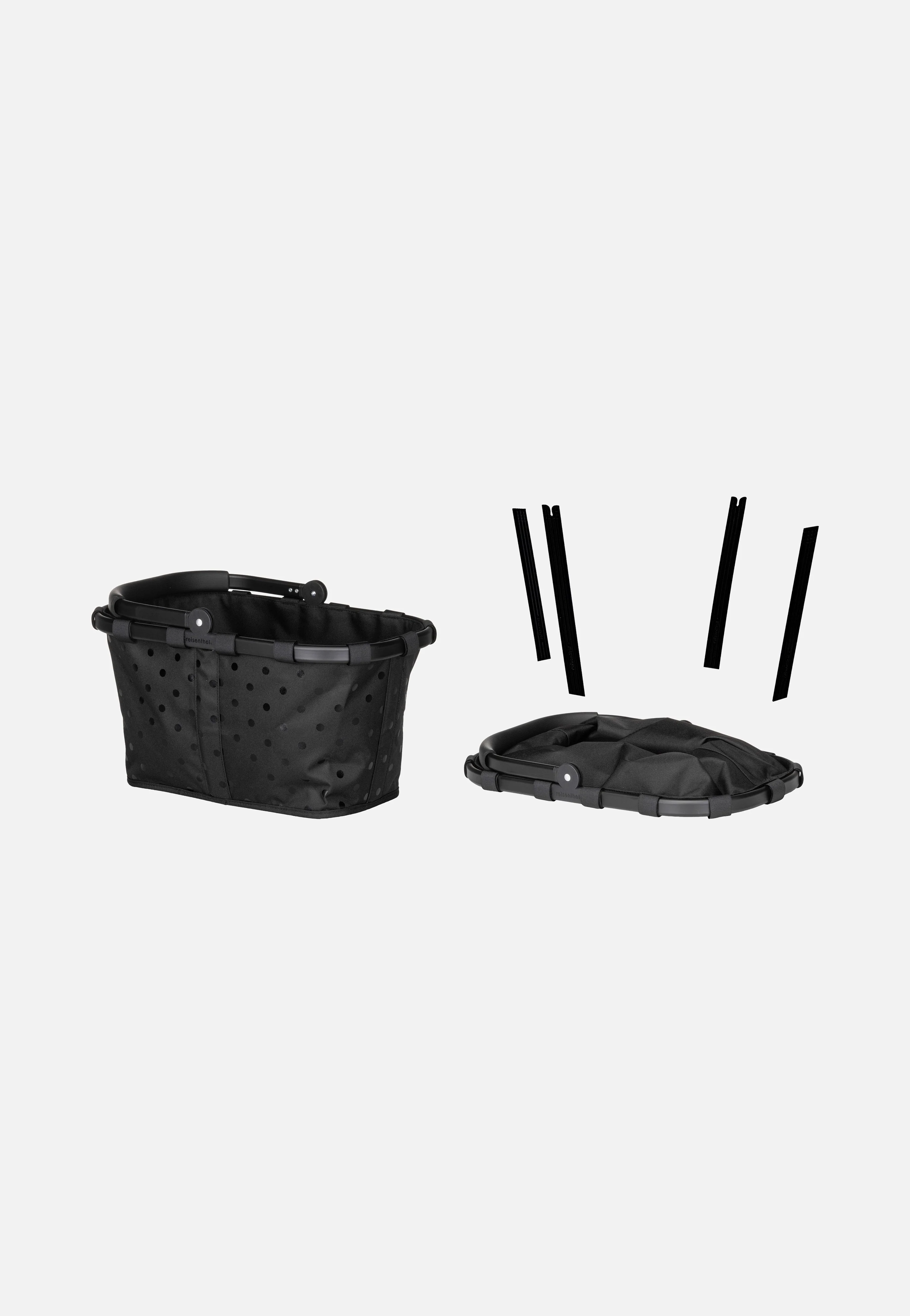 carrybag frame Glossy Dots Black - Einkaufskorb - Image 5