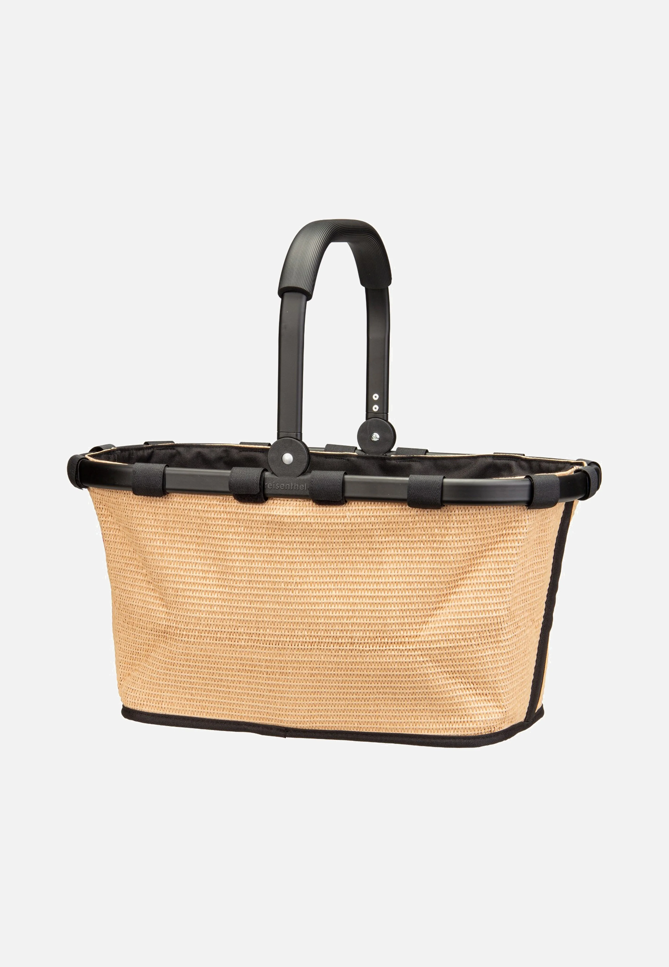 carrybag frame Raffia Black - Einkaufskorb - Image 3