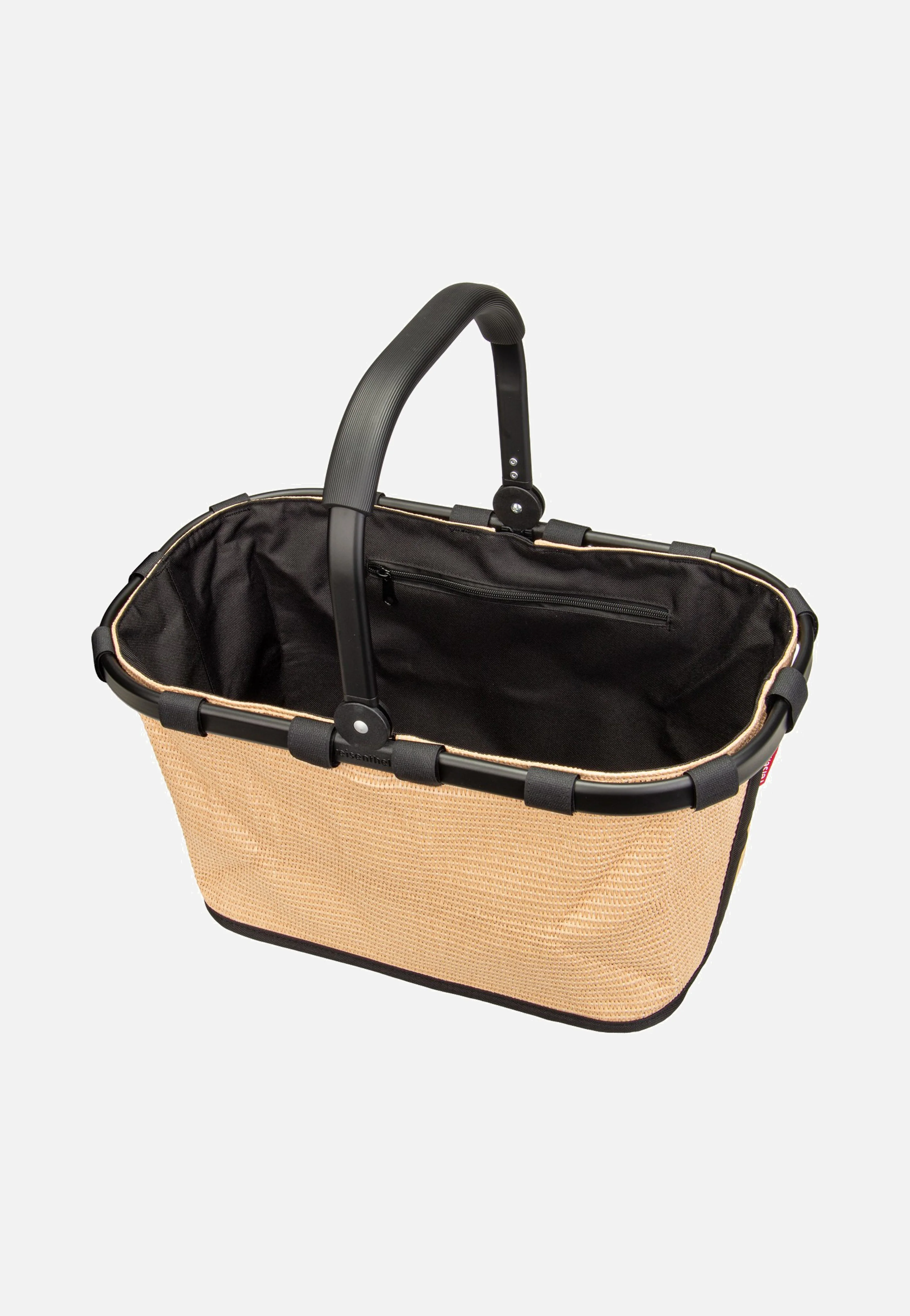 carrybag frame Raffia Black - Einkaufskorb - Image 5