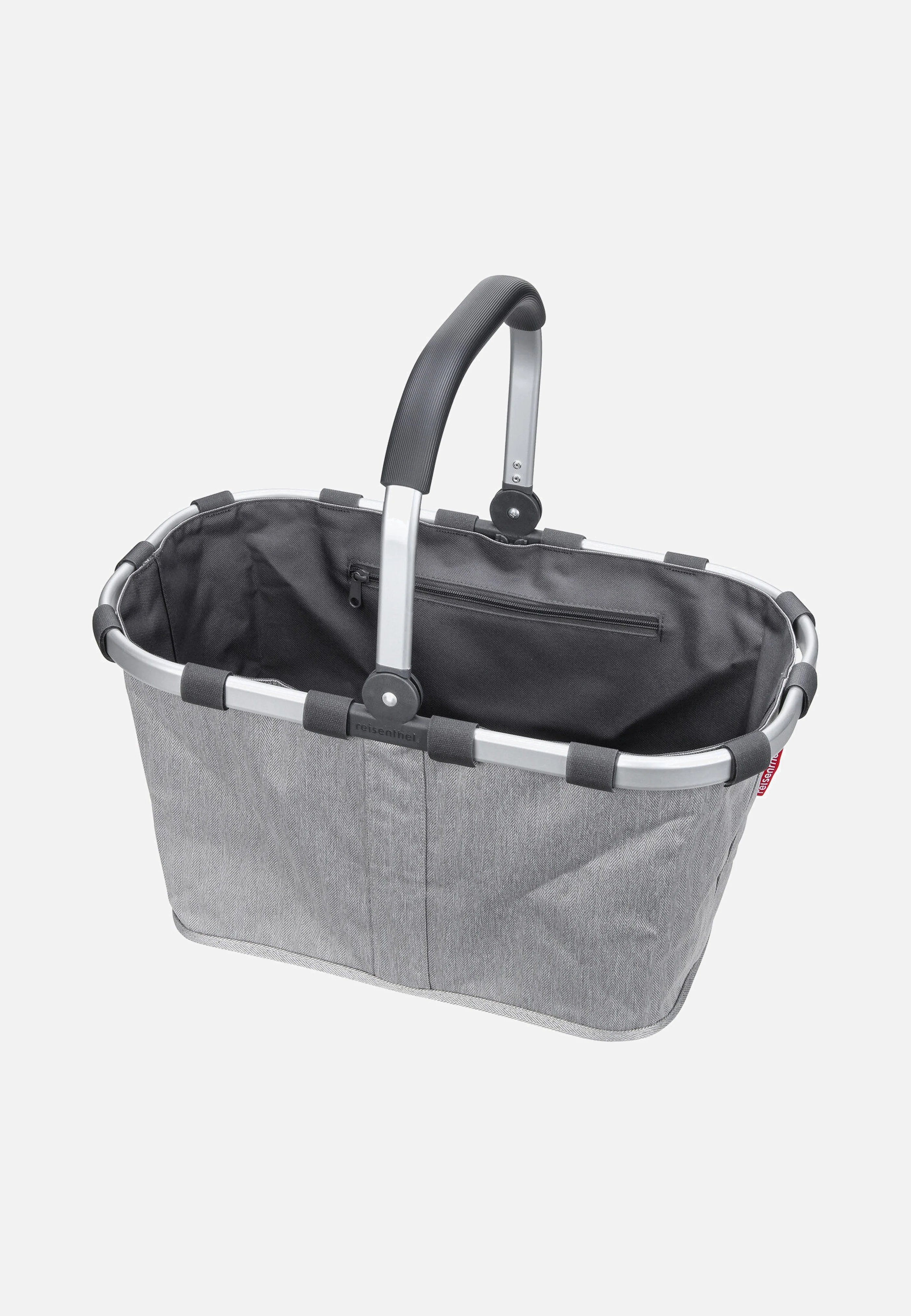 carrybag Herringbone Grey - Einkaufskorb - Image 3