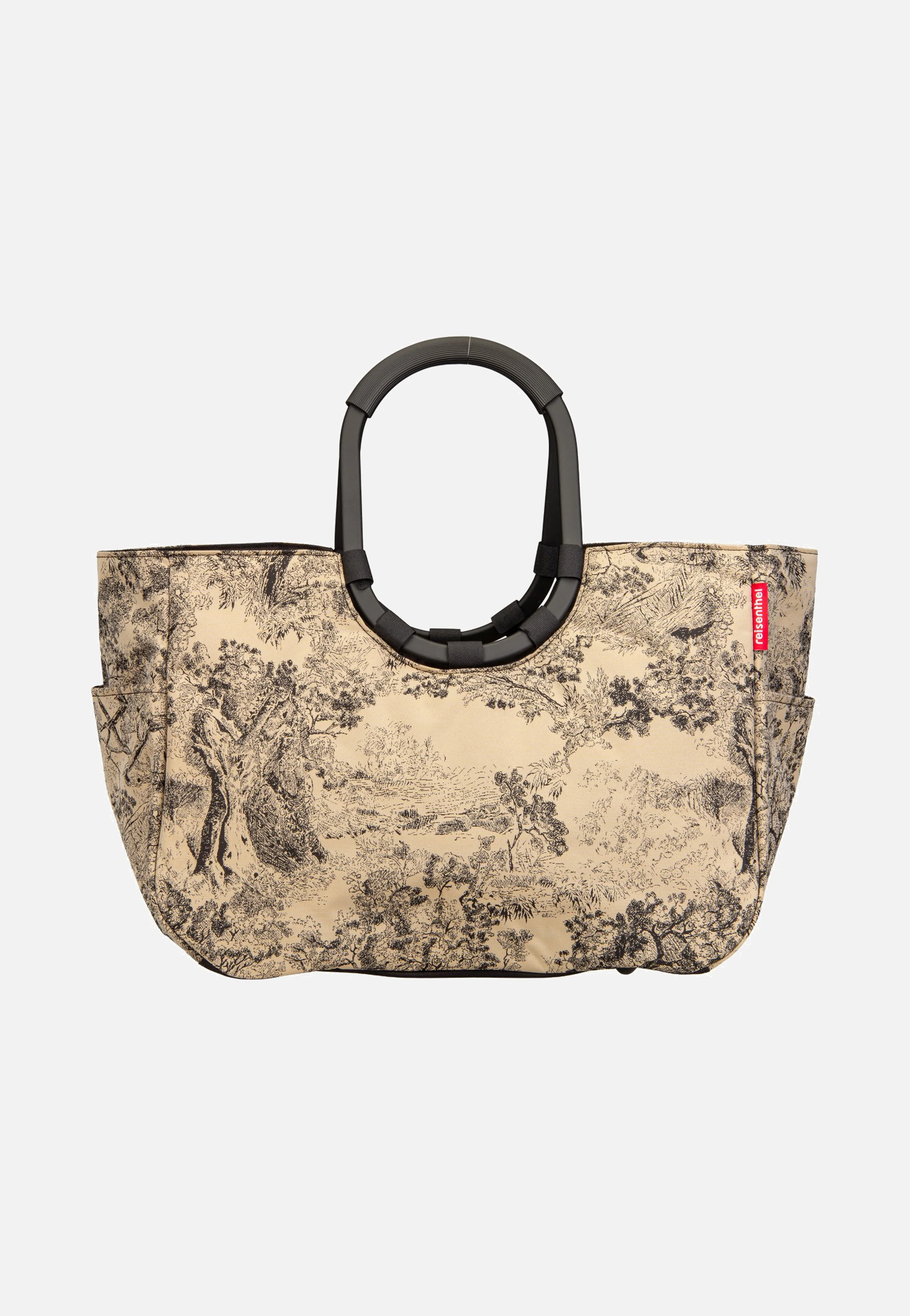 loopshopper L special edition Jacquard Brown - Einkaufskorb - Image 2