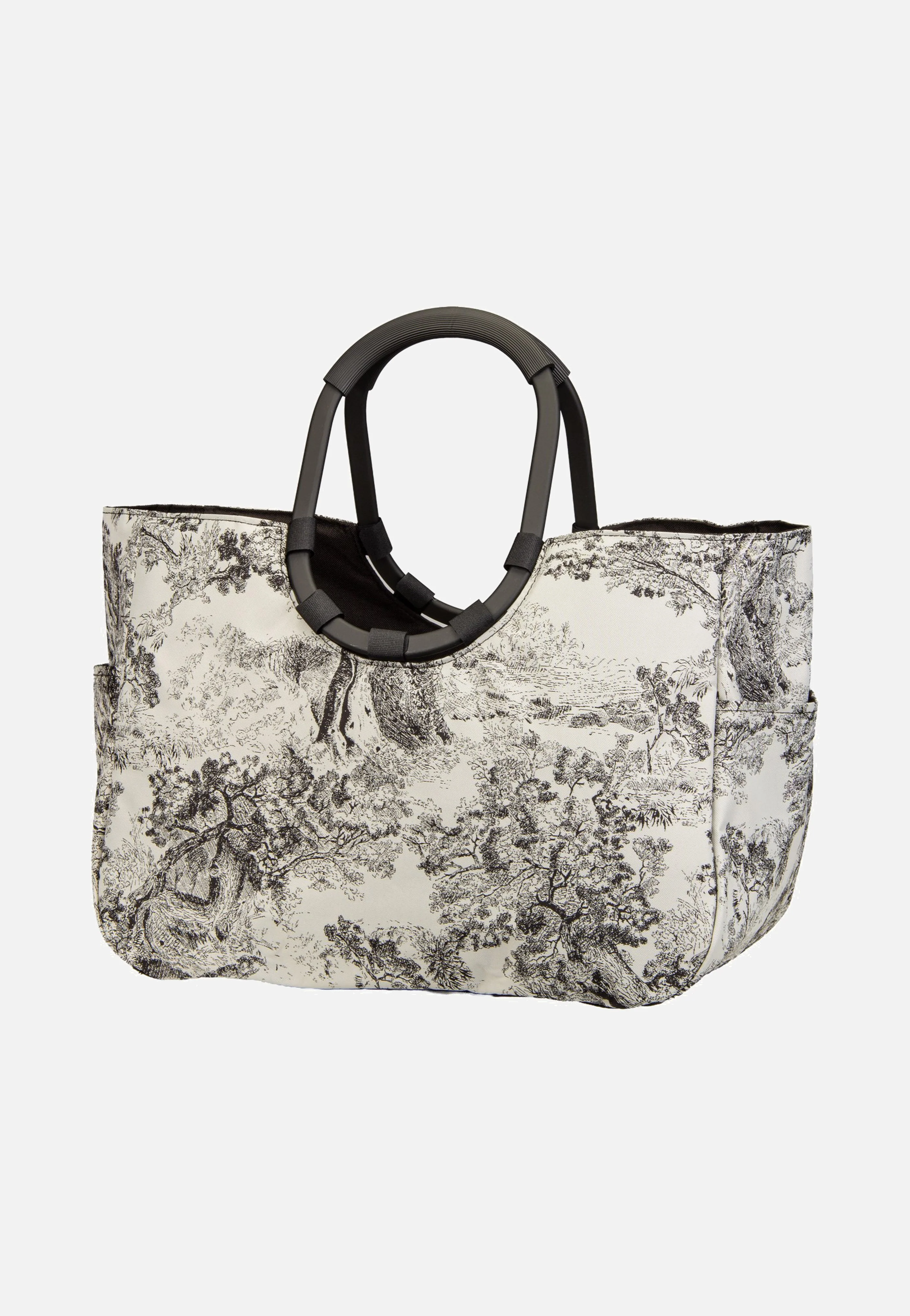 loopshopper L special edition Jacquard Grey - Einkaufskorb - Image 3