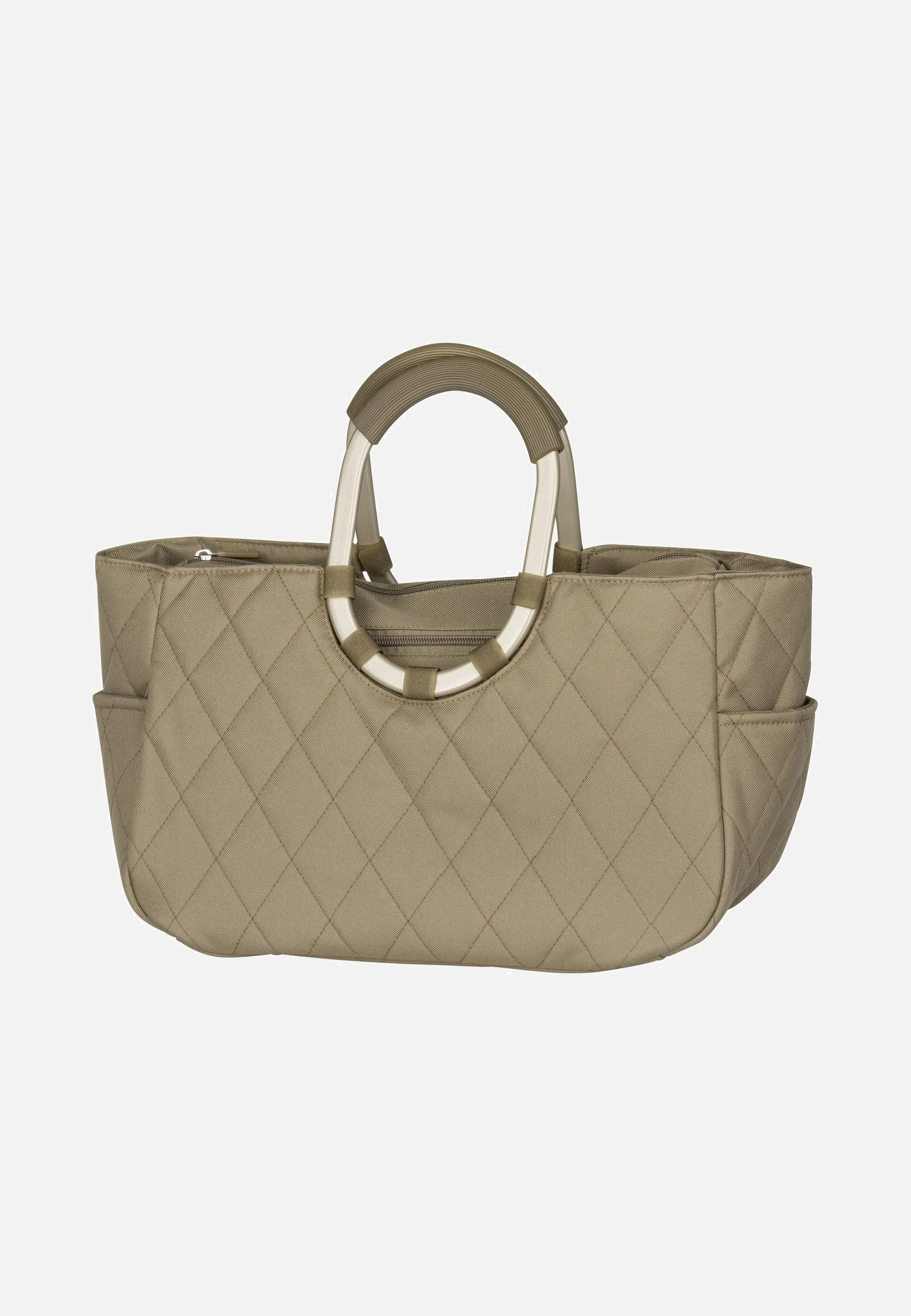 loopshopper M frame Frame Rhombus Olive - Einkaufskorb - Image 2