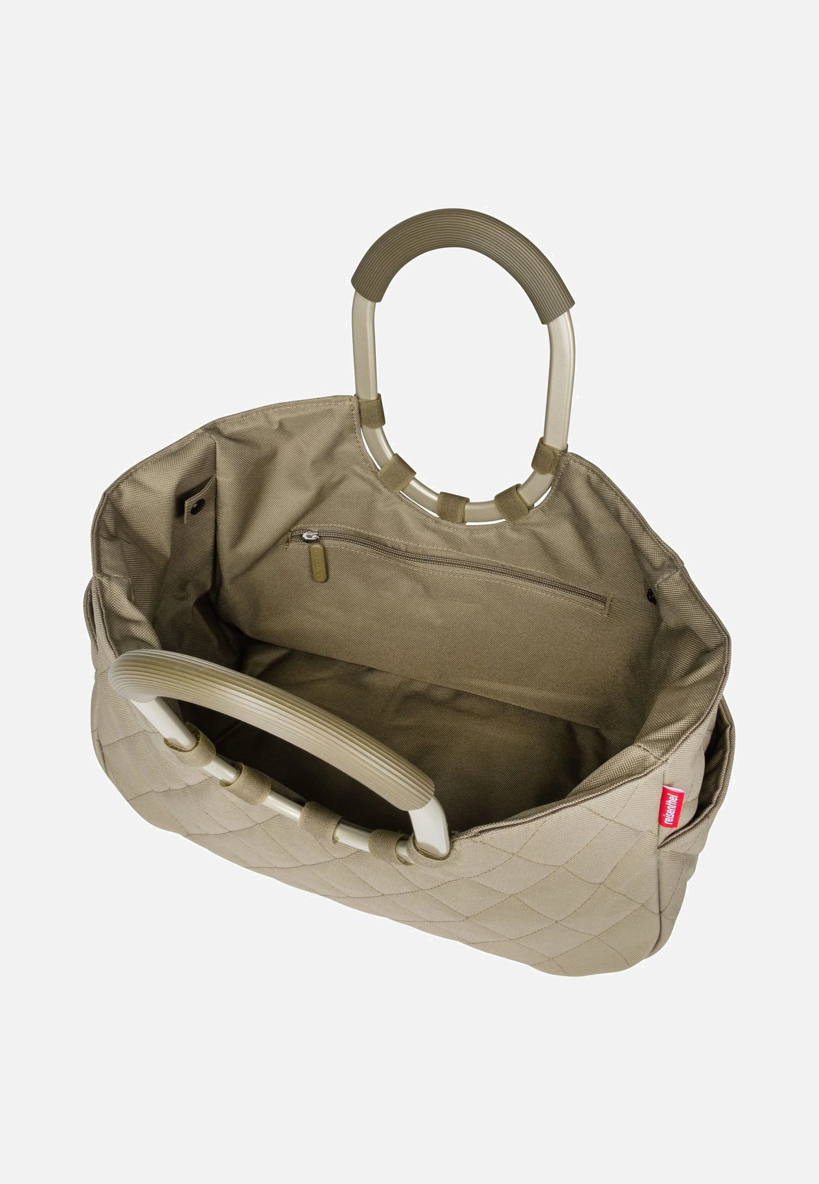loopshopper M frame Frame Rhombus Olive - Einkaufskorb - Image 4