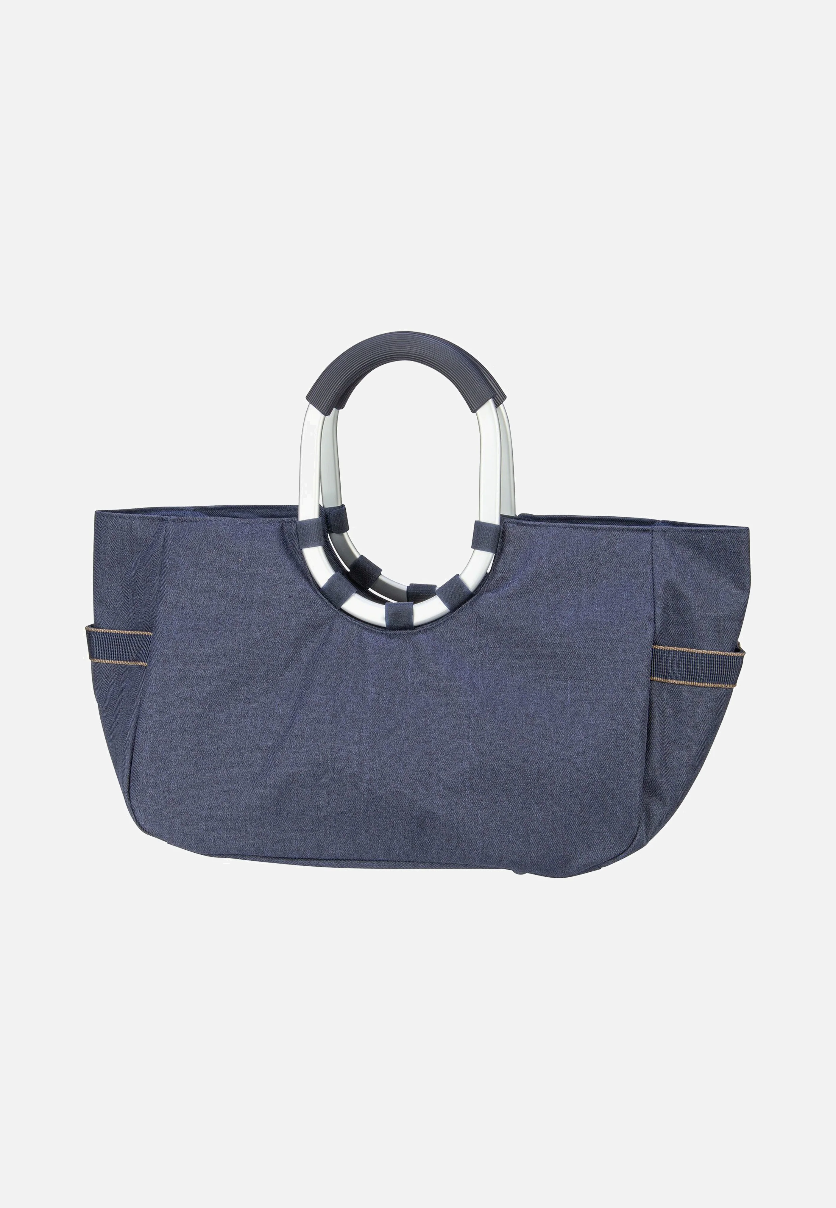 loopshopper M Herringbone Dark Blue - Einkaufskorb - Image 2