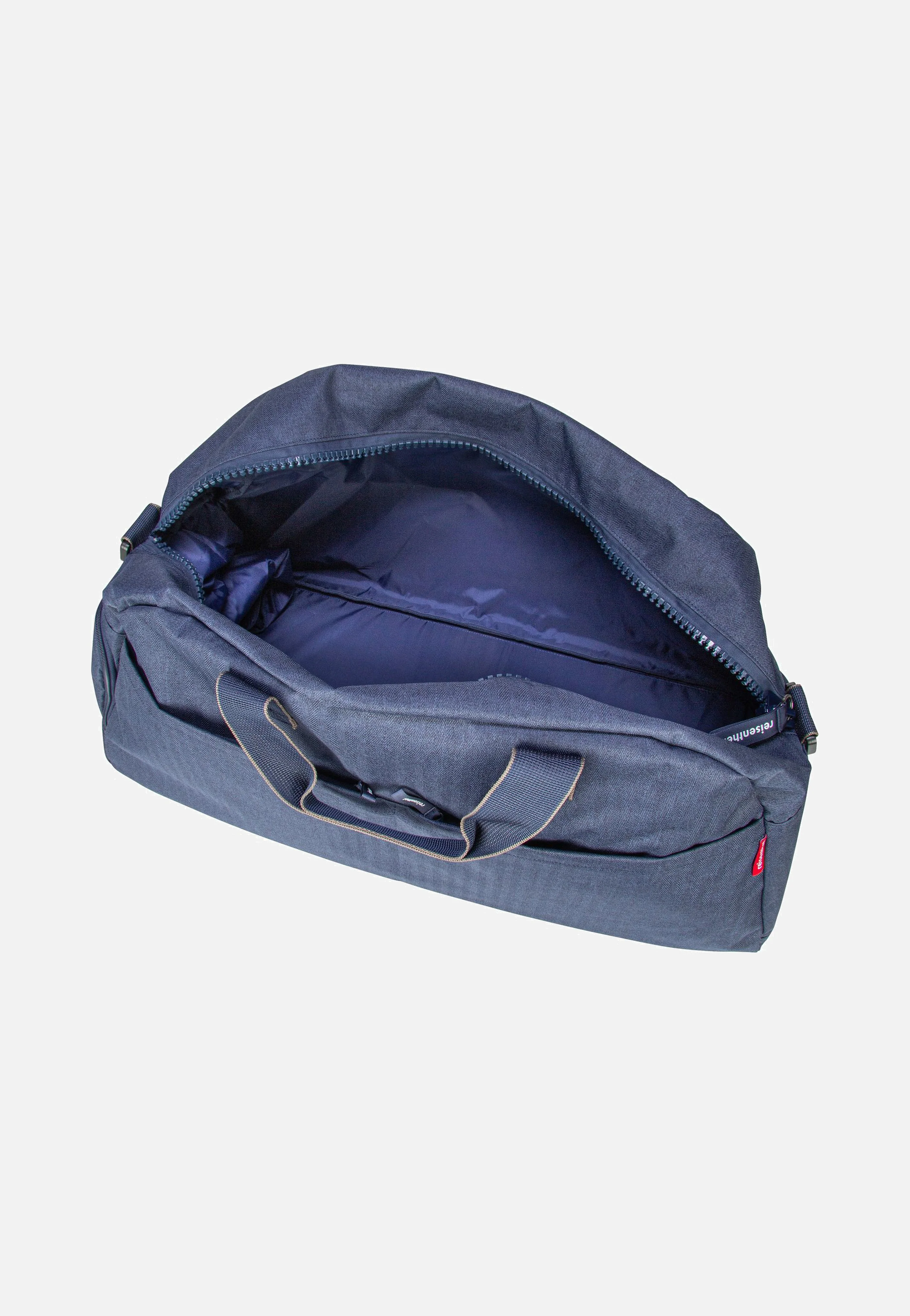 overnighter plus Herringbone Dark Blue - Weekender - Image 4