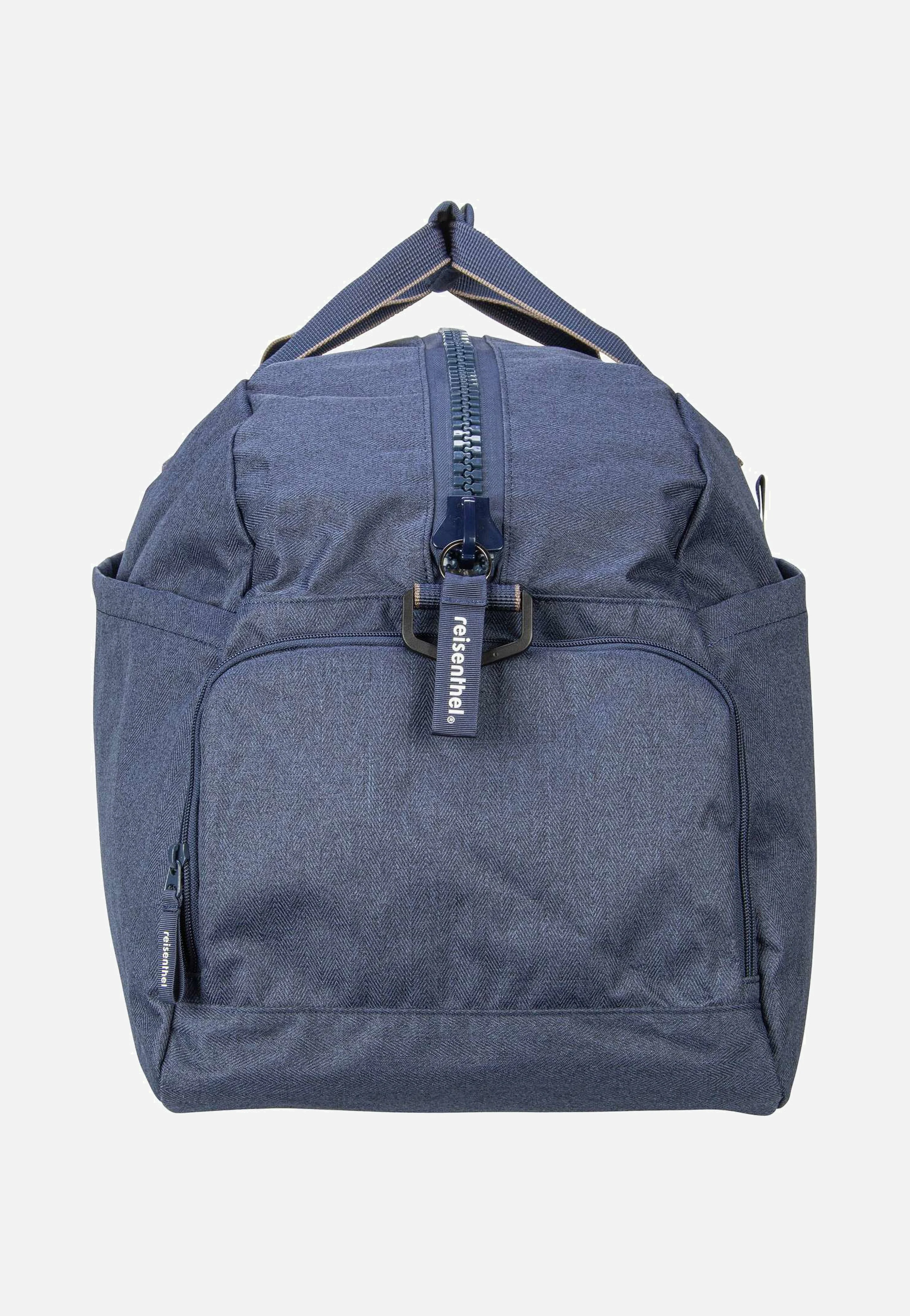 overnighter plus Herringbone Dark Blue - Weekender - Image 5