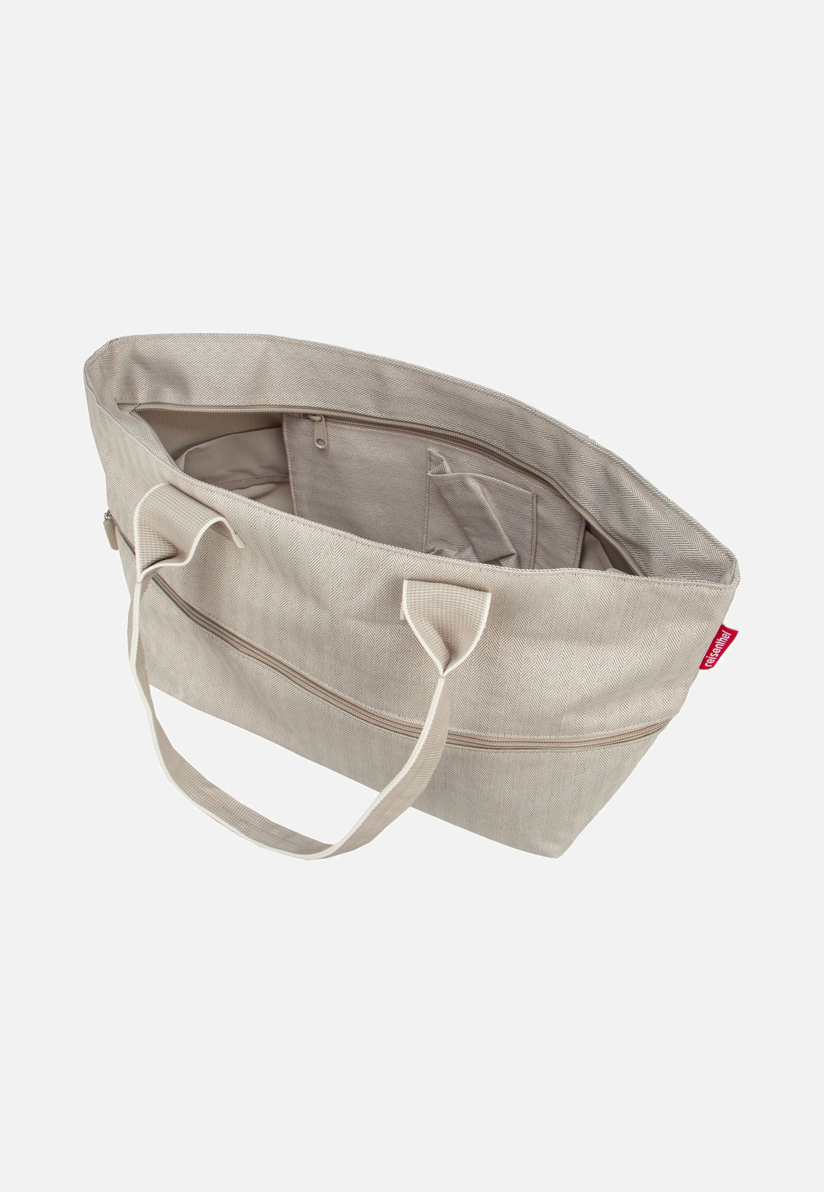 shopper e1 Herringbone Sand - Einkaufstasche - Image 3