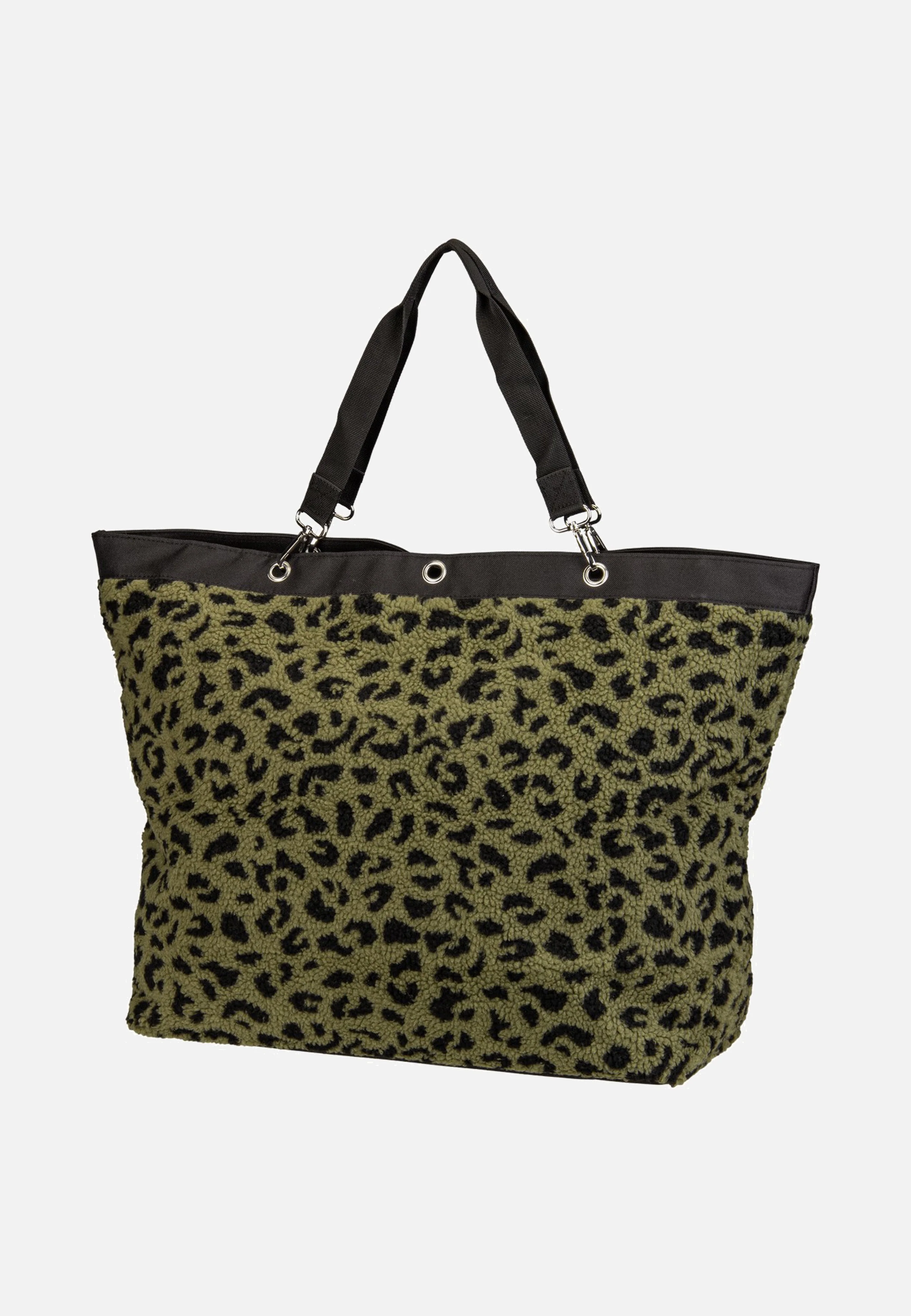 Shopper XL Teddy Leo Olive - Einkaufstasche - Image 3