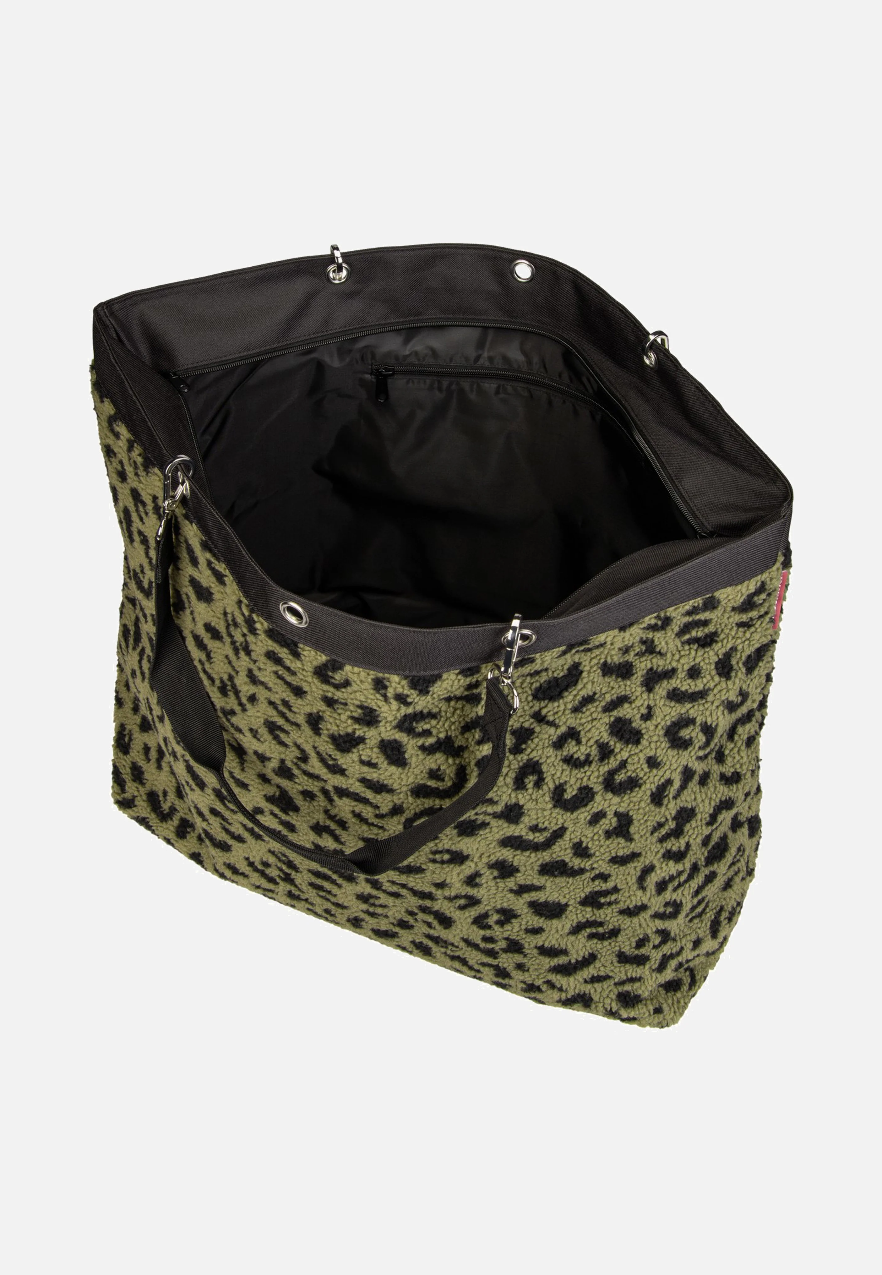 Shopper XL Teddy Leo Olive - Einkaufstasche - Image 5