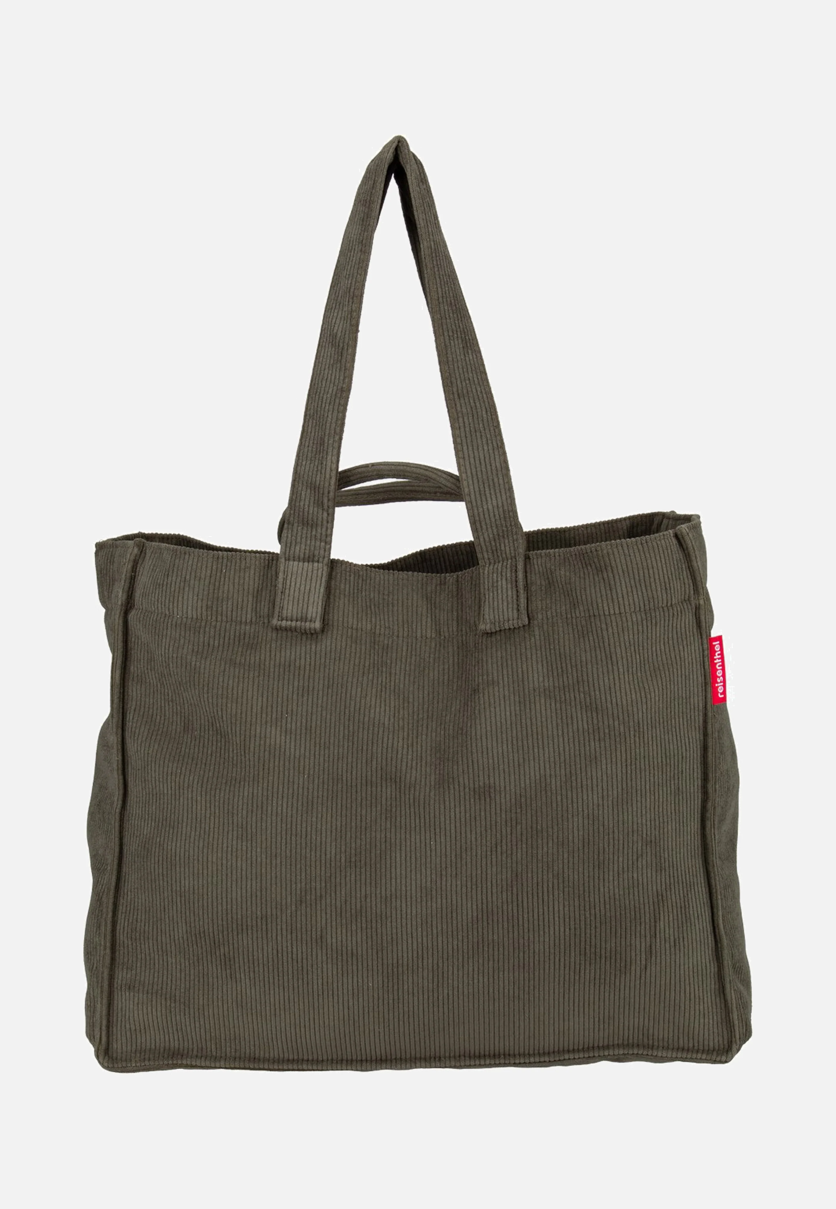 Softshopper Cord Dark Matcha - Shopper - Image 2