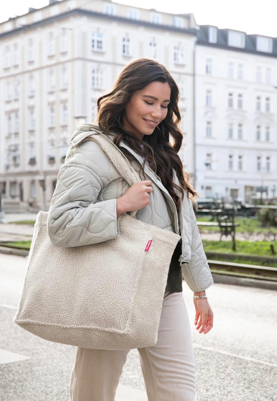 Softshopper Teddy Sand - Shopper - Image 9