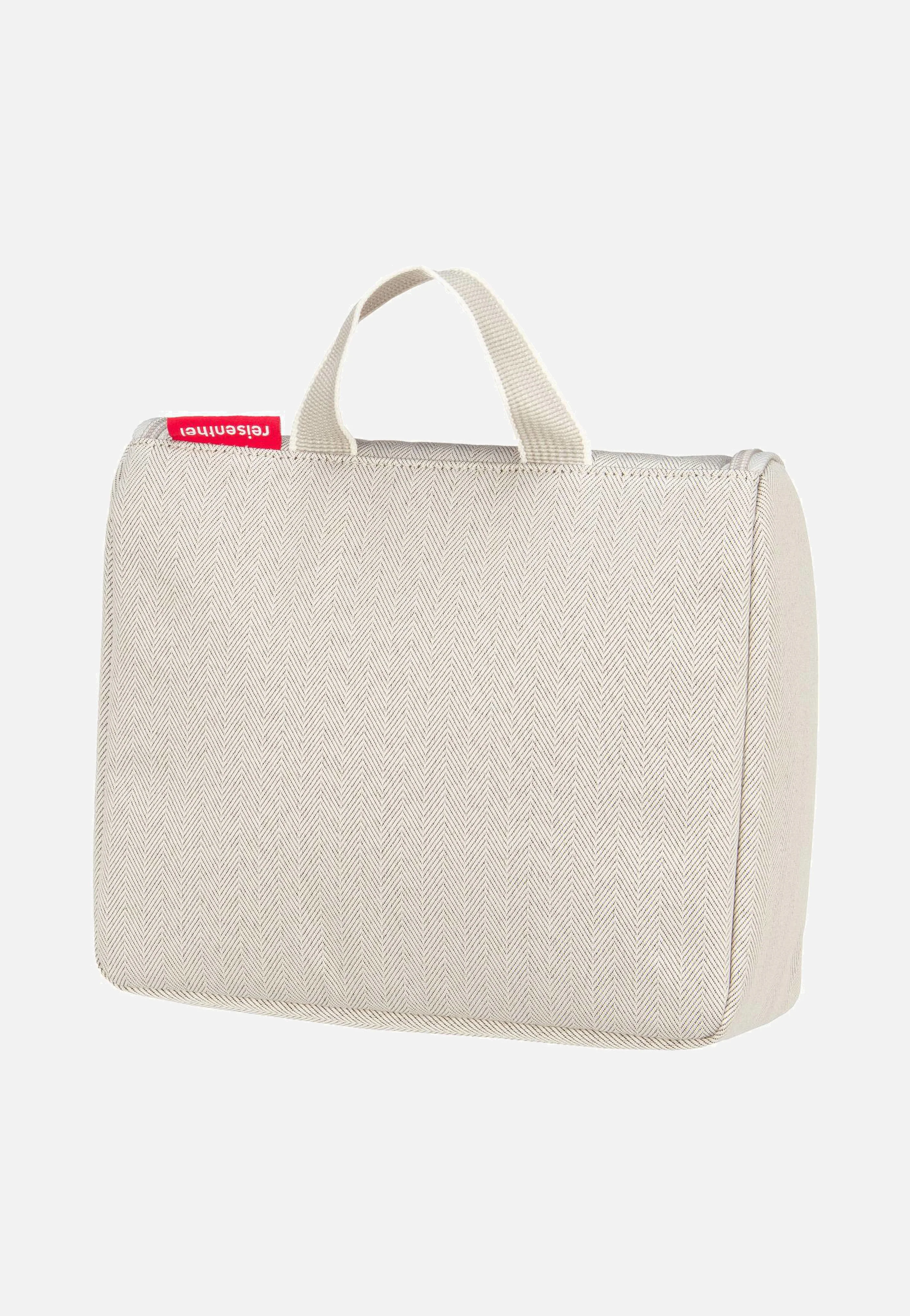 toiletbag L Herringbone Sand - Kulturbeutel - Image 2