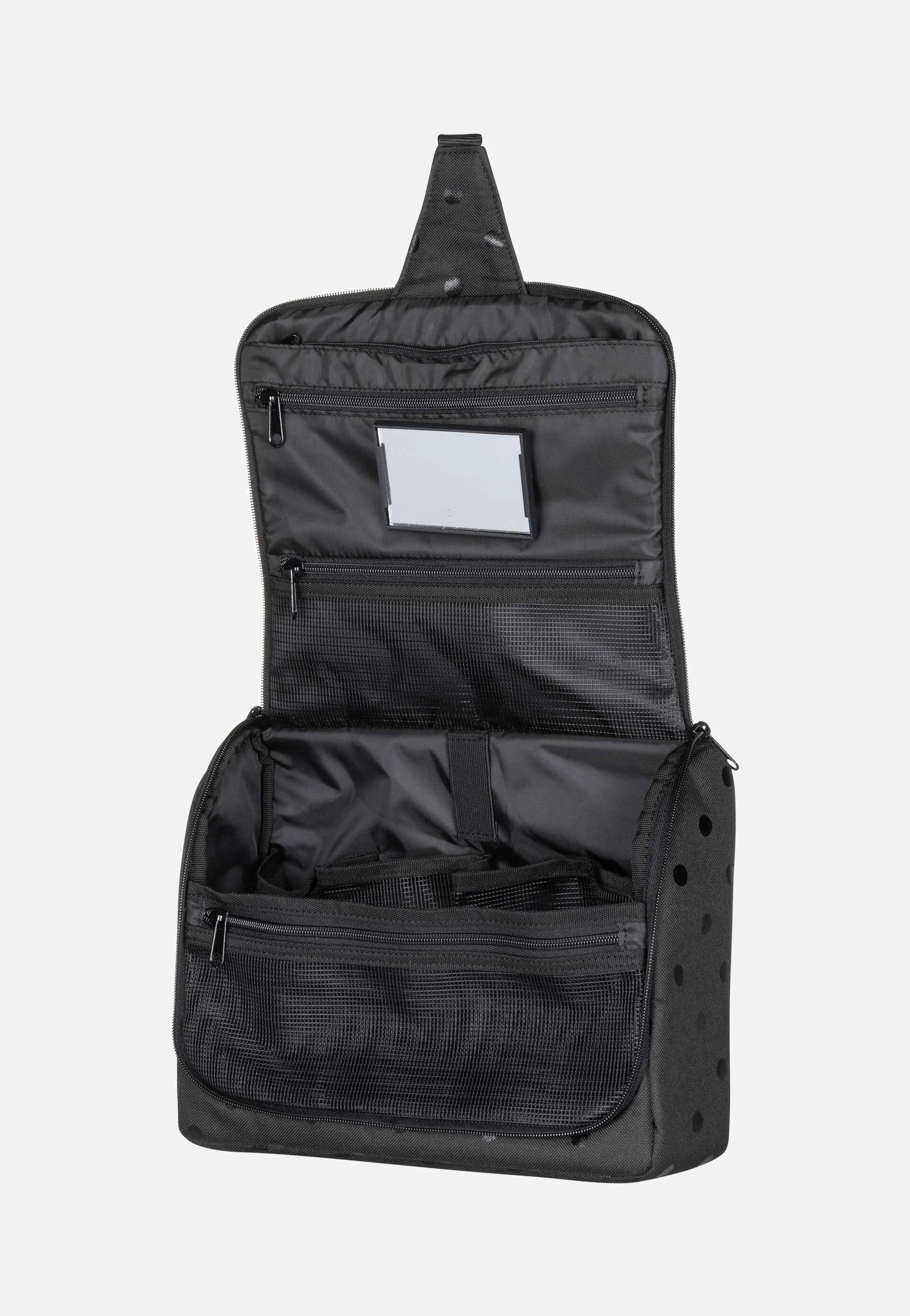 toiletbag XL Glossy Dots Black - Kulturbeutel - Image 3