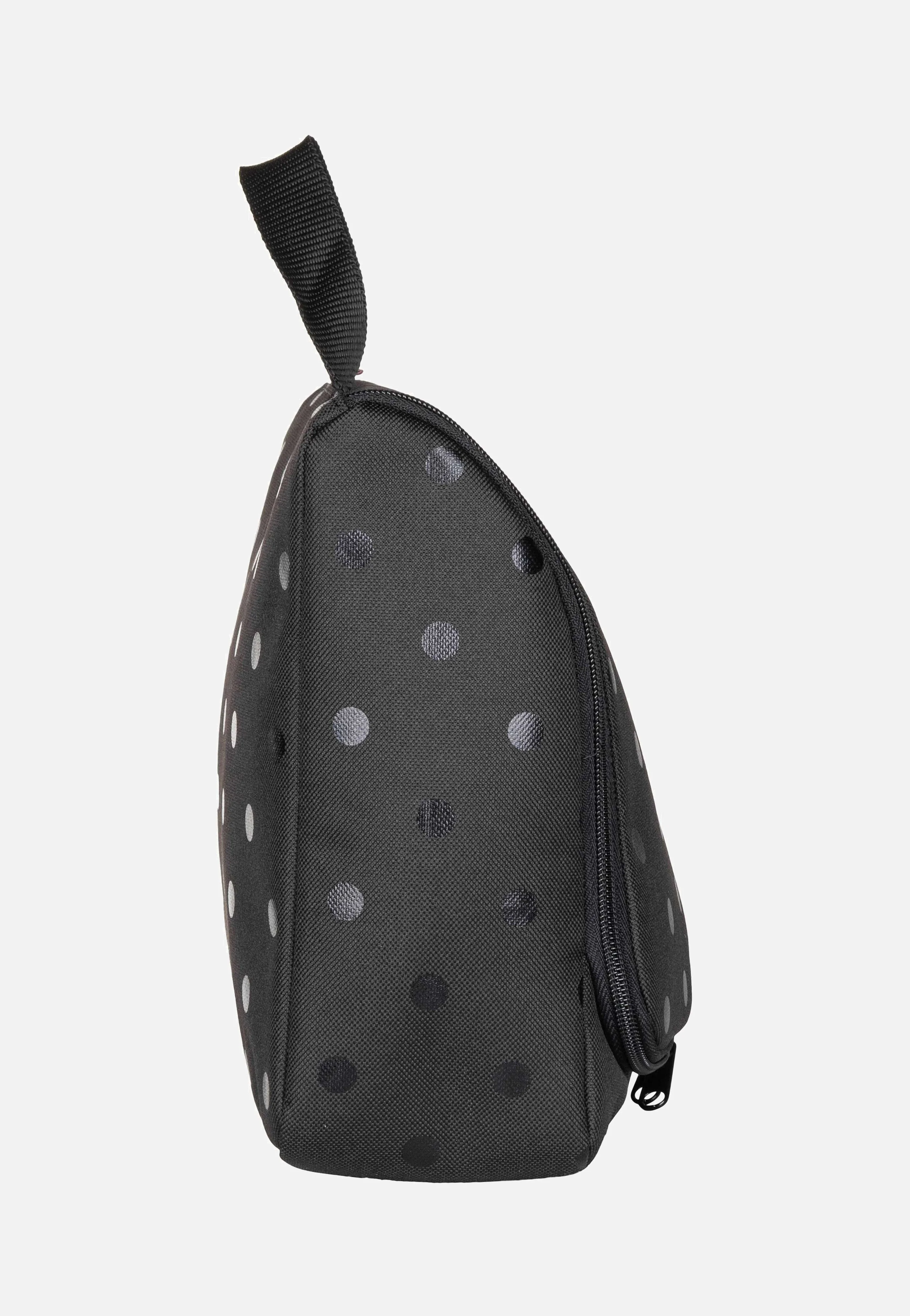 toiletbag XL Glossy Dots Black - Kulturbeutel - Image 4