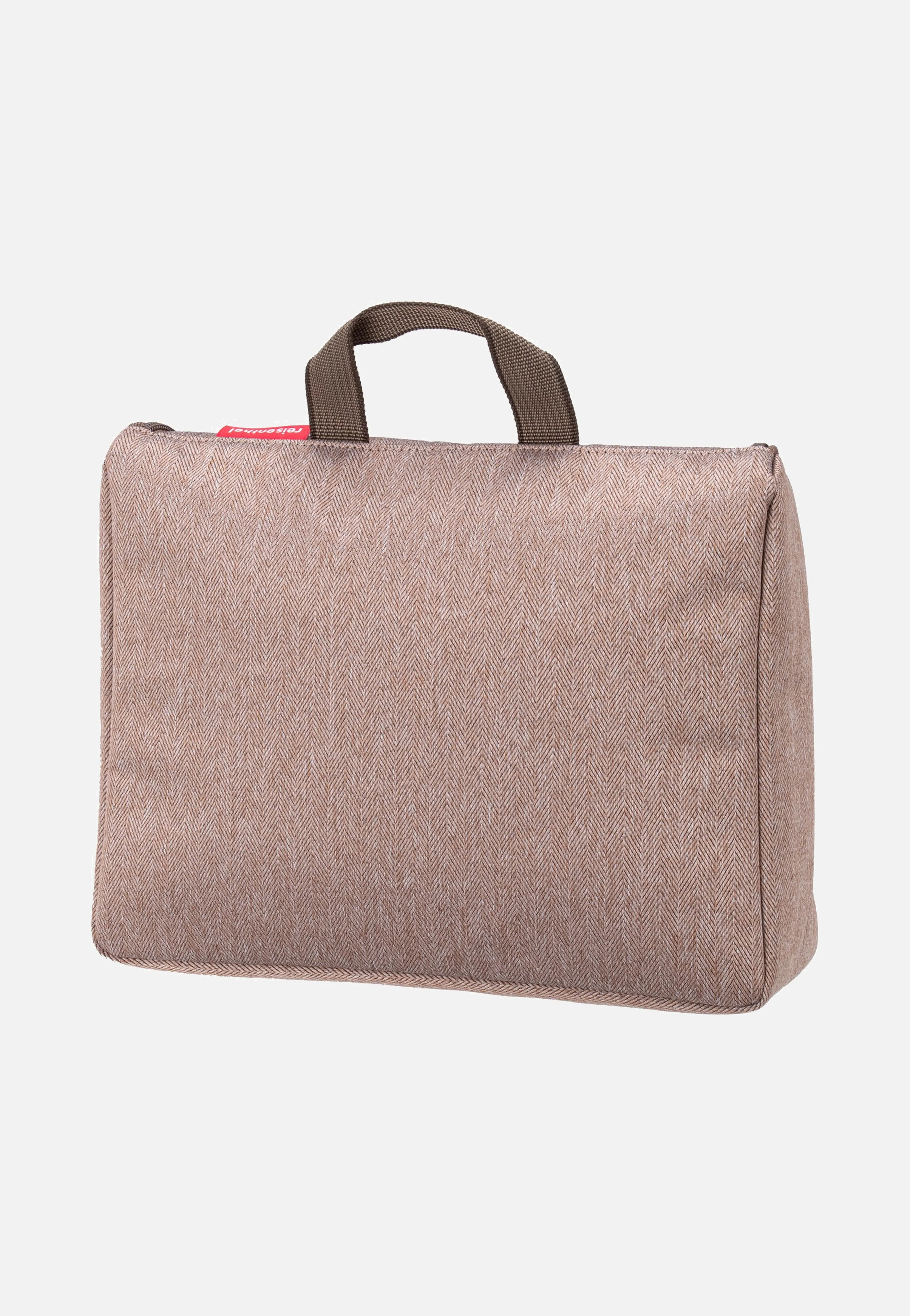 toiletbag XL Herringbone Mokka - Kosmetikkoffer - Image 3