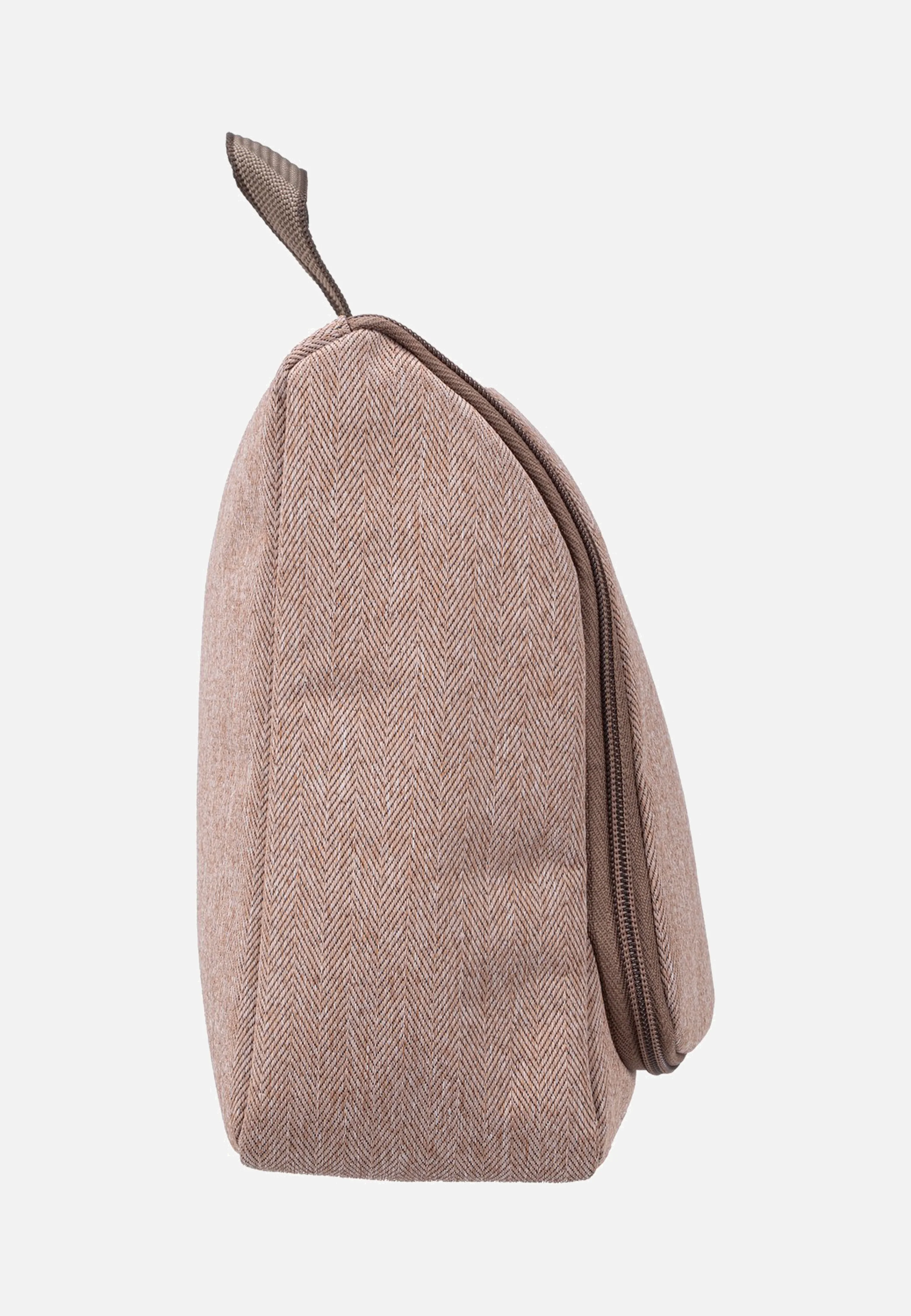 toiletbag XL Herringbone Mokka - Kosmetikkoffer - Image 4
