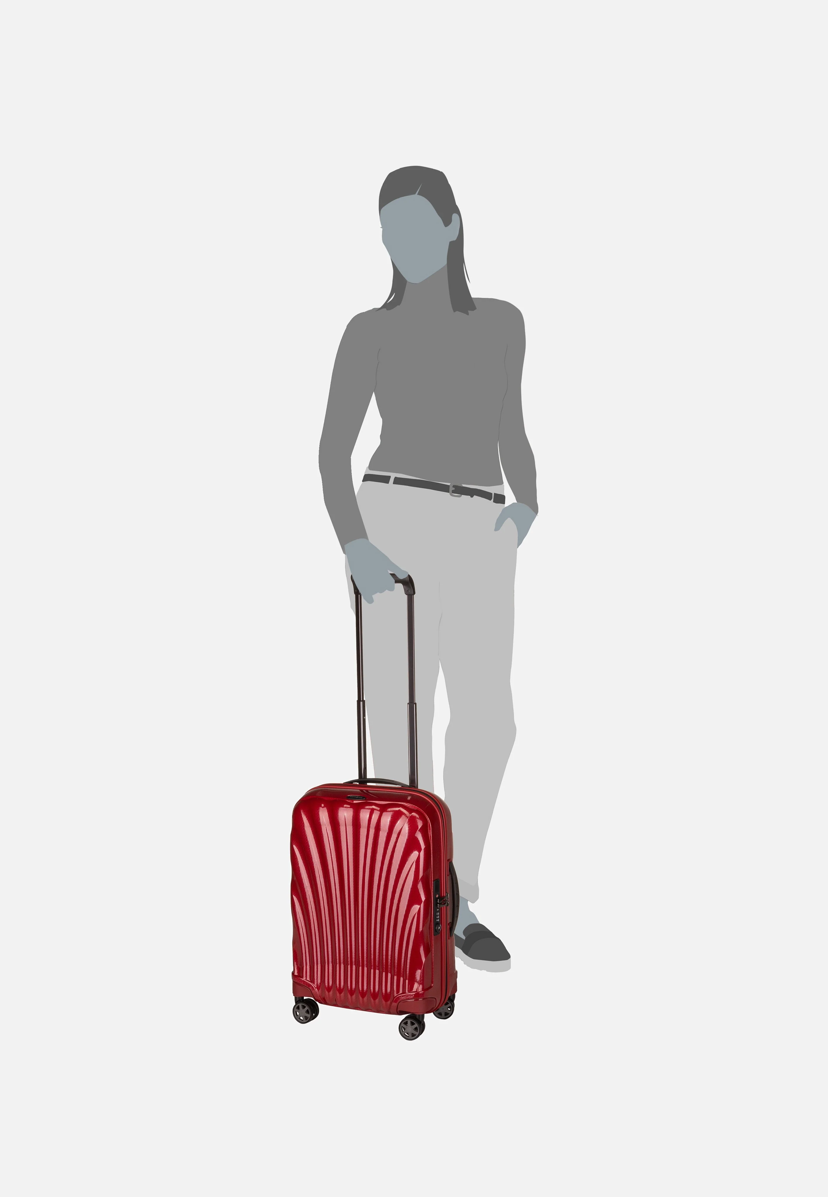 C-Lite Spinner 55 Chili Red - Koffer - Image 8