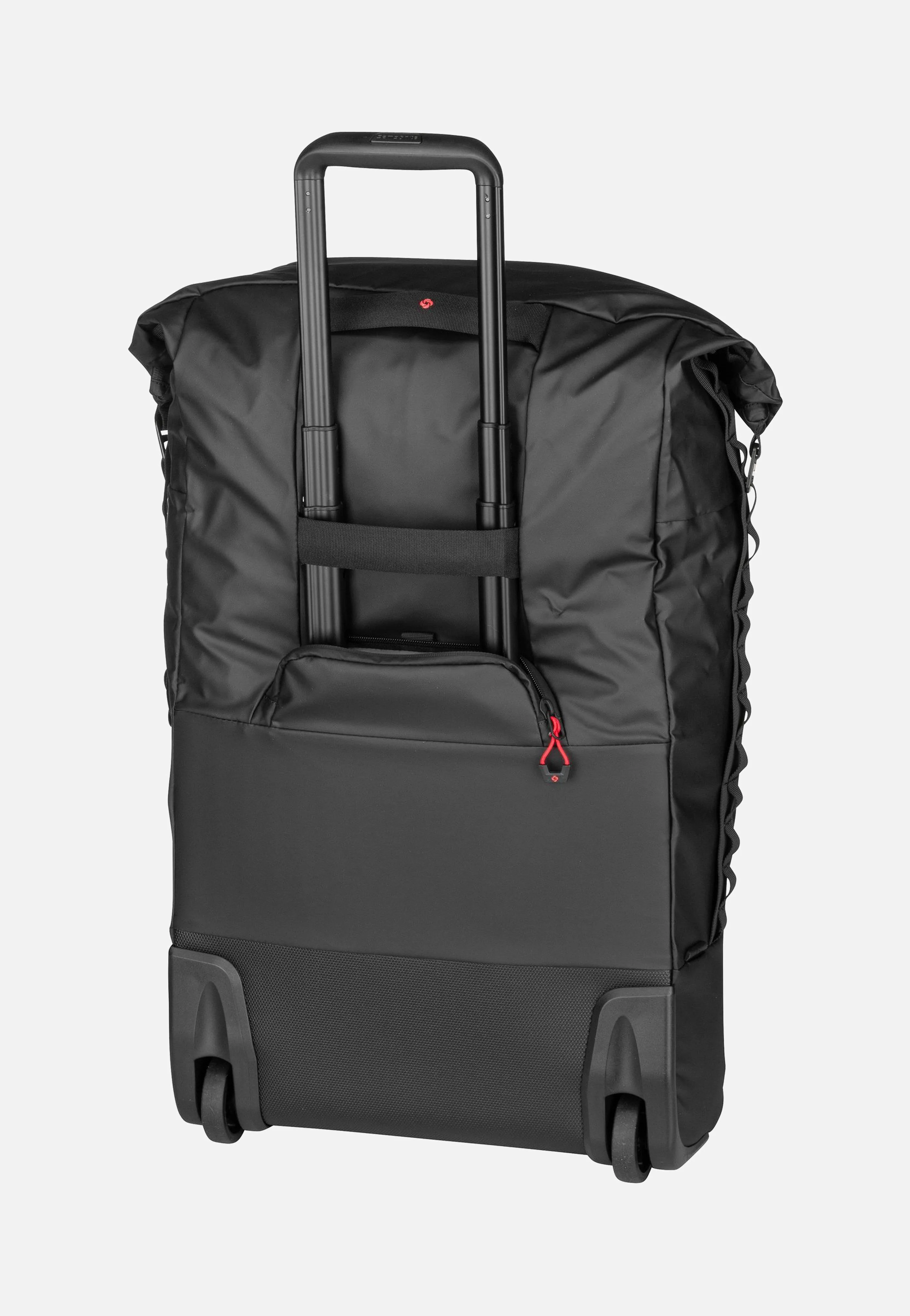 Ecodiver Foldable Duffle/WH 4-in-1 Black - Travel Bag - Image 2