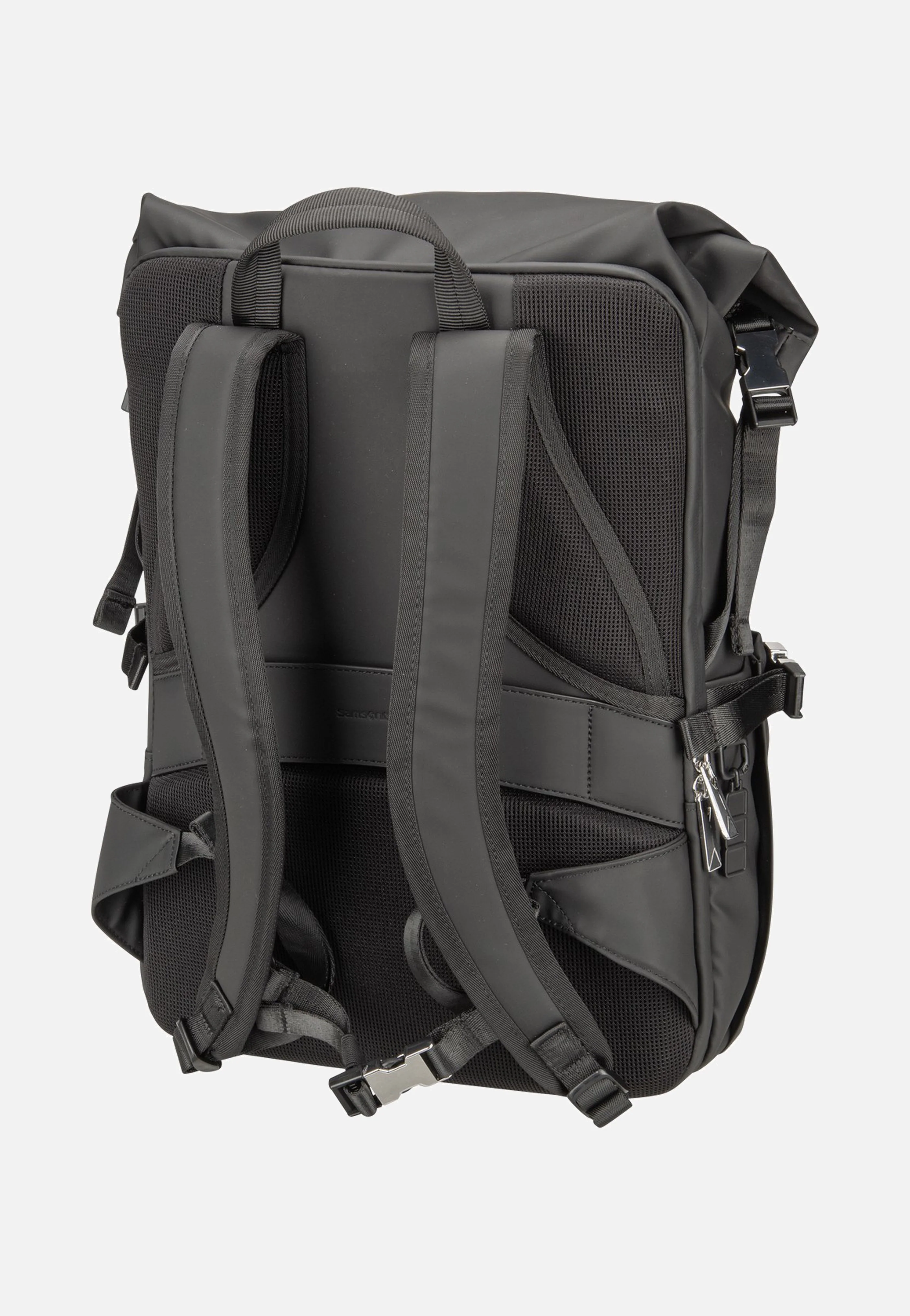 Glam-Go Laptop 15.6" Rolltop B Black - Rucksack - Image 4