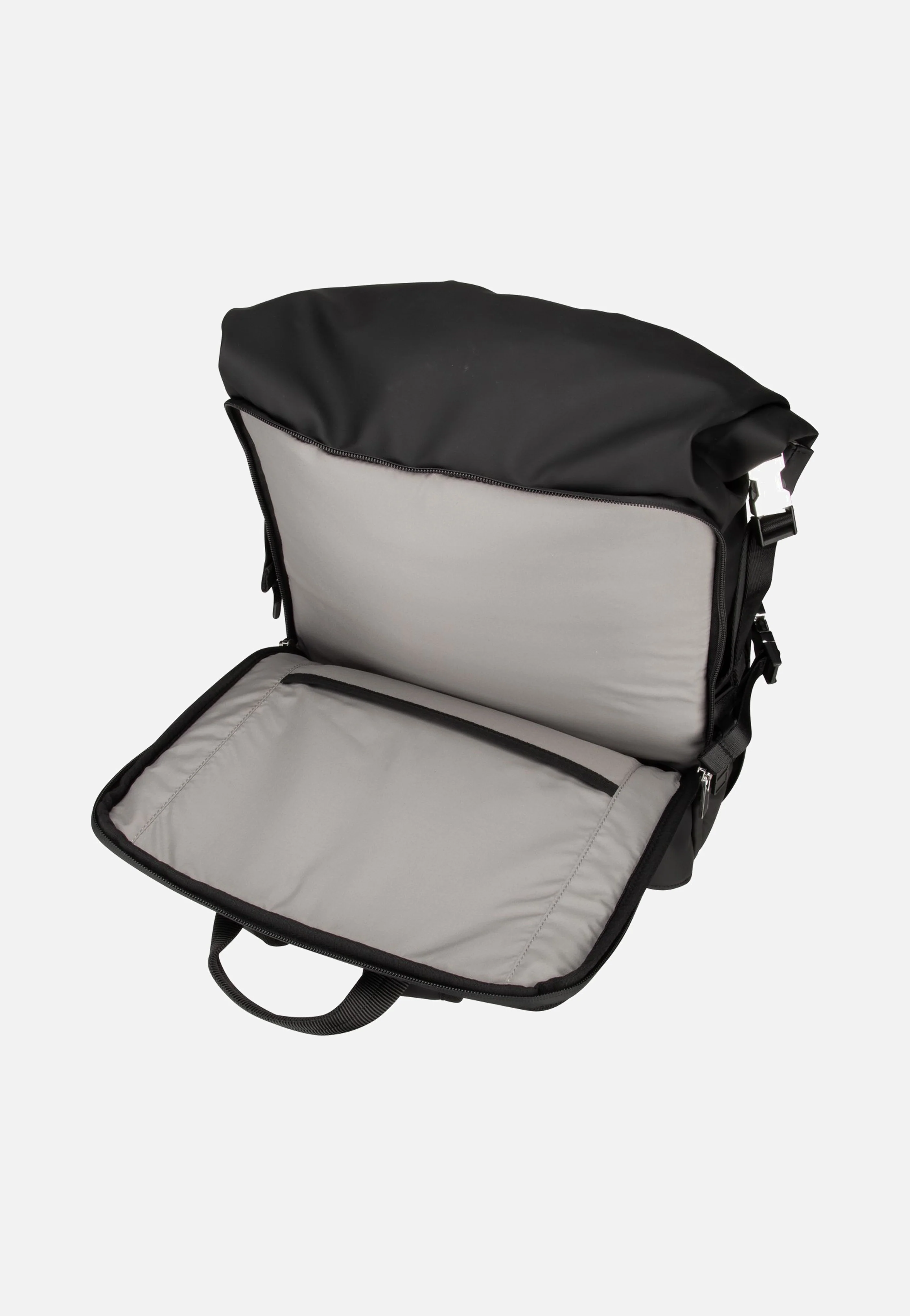 Glam-Go Laptop 15.6" Rolltop B Black - Rucksack - Image 5