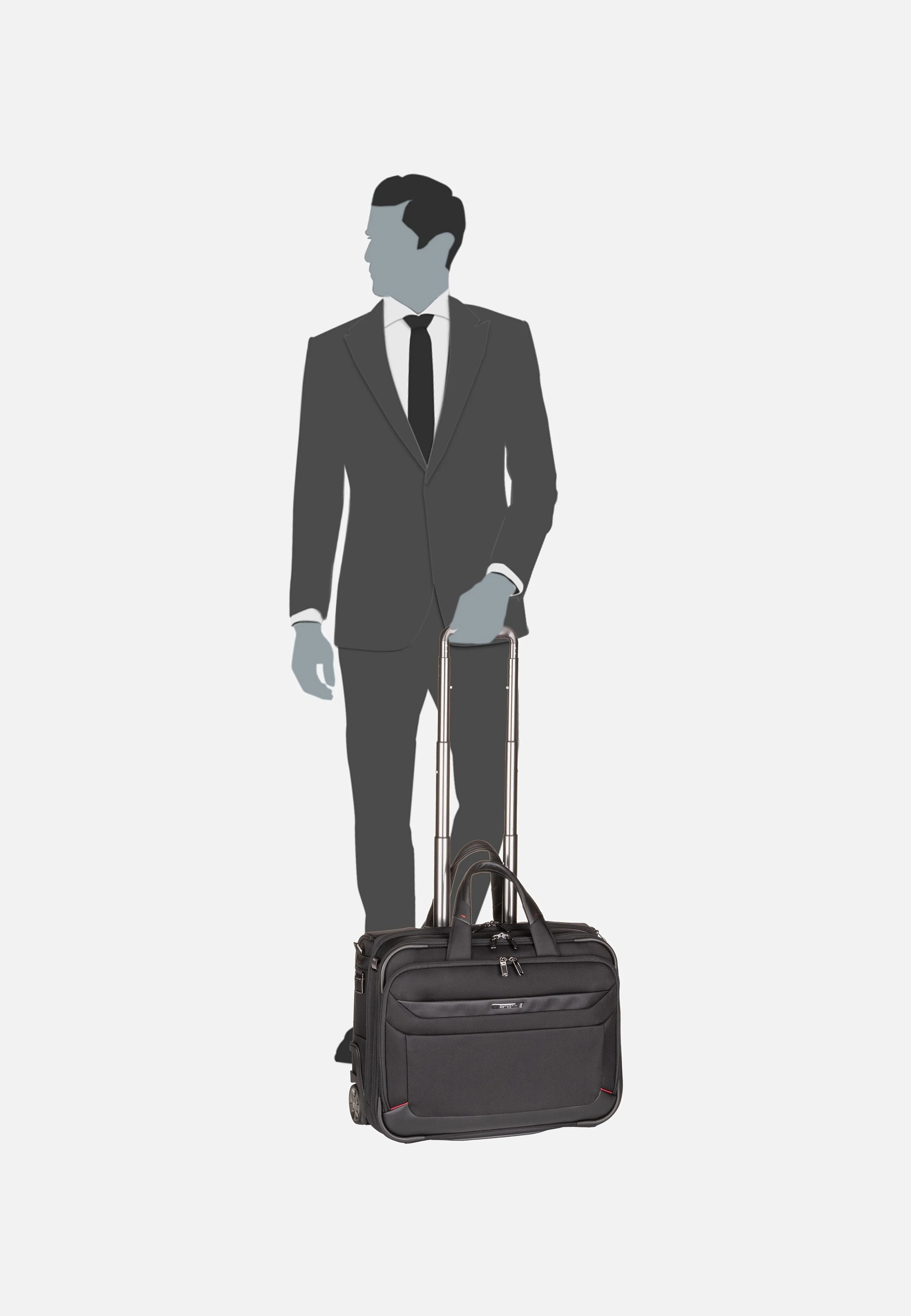 Pro-DLX 6 Rolling Tote 15.6'' Black - Pilotenkoffer - Image 9