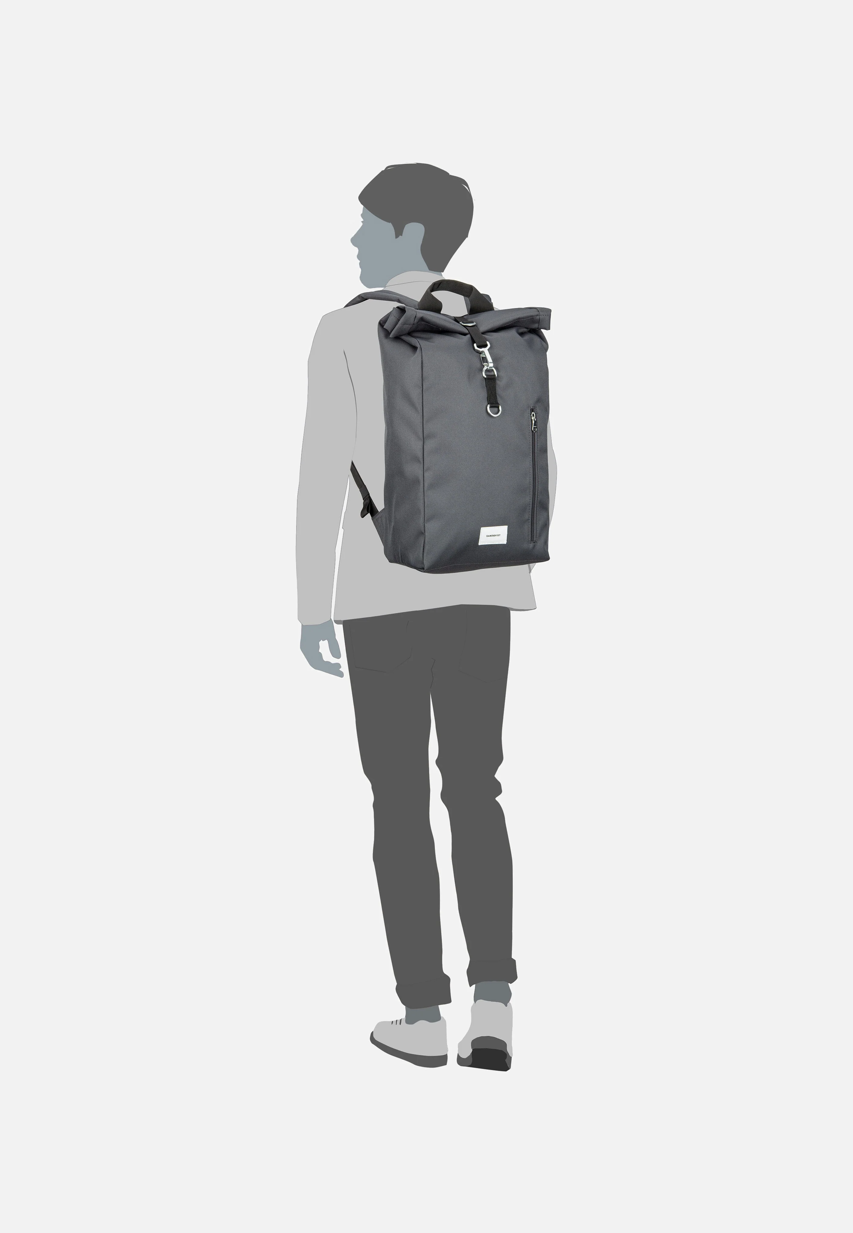 Ground L Asphalt - Rucksack - Image 5