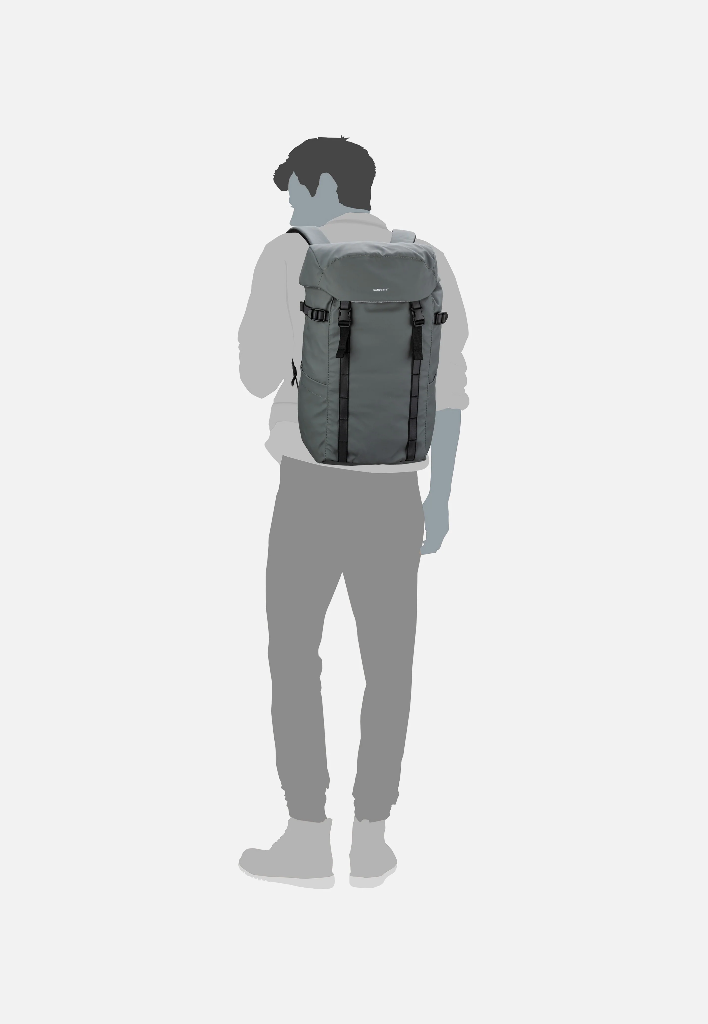 Jonatan Ash Grey - Rucksack - Image 6