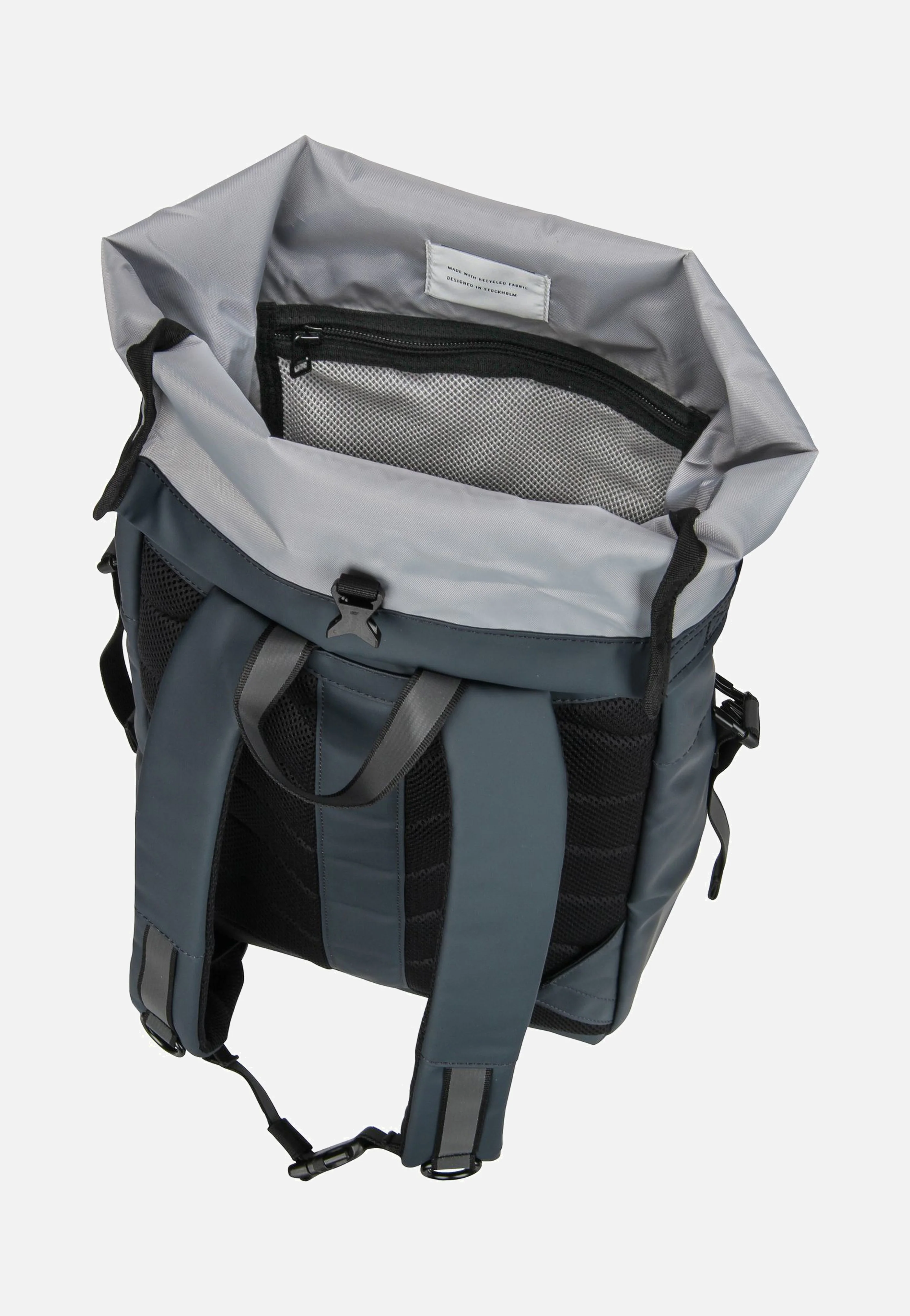 Konrad Navy - Rolltop Rucksack - Image 4