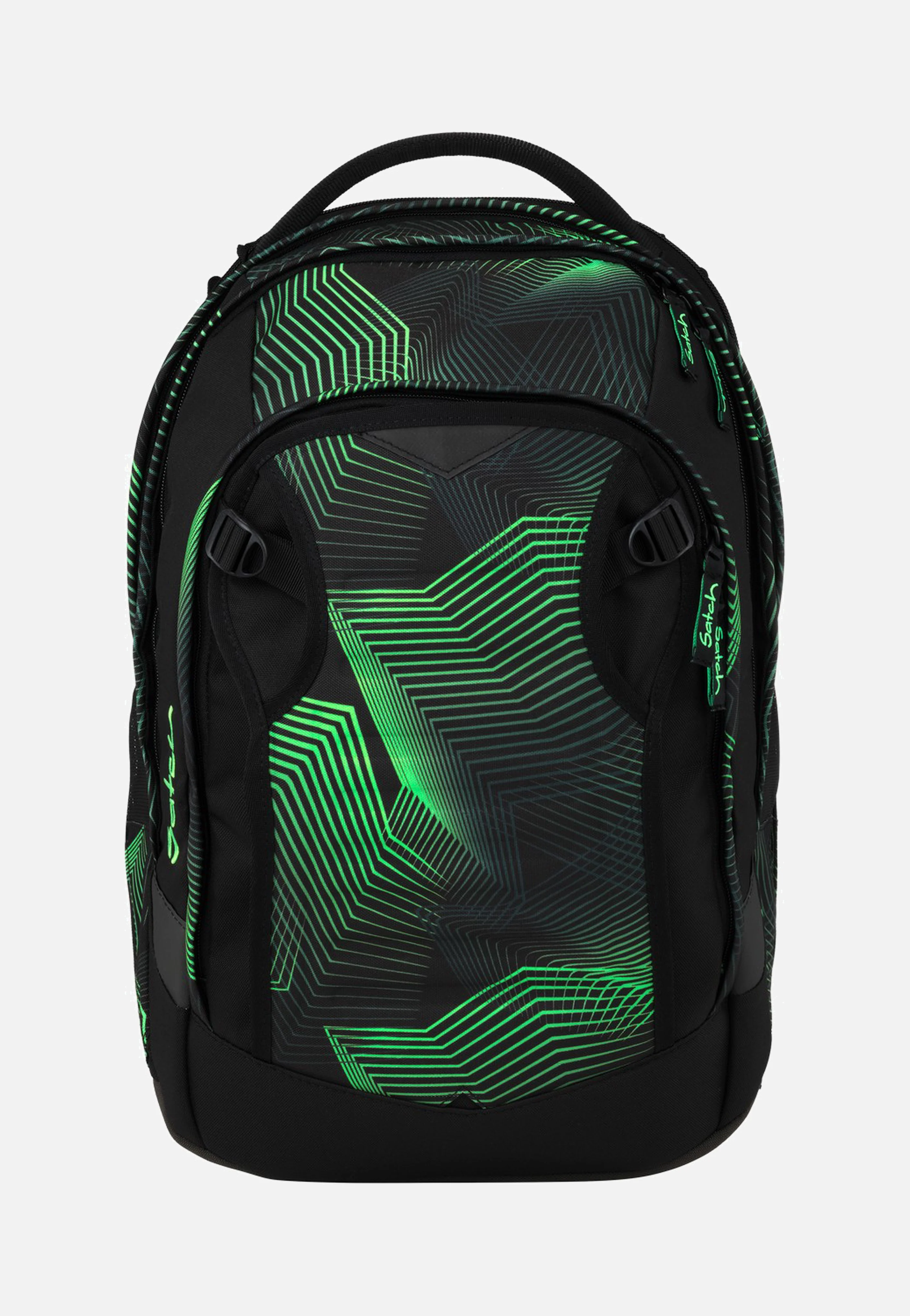 Match Plus Seismic Green - Schulranzen - Image 2